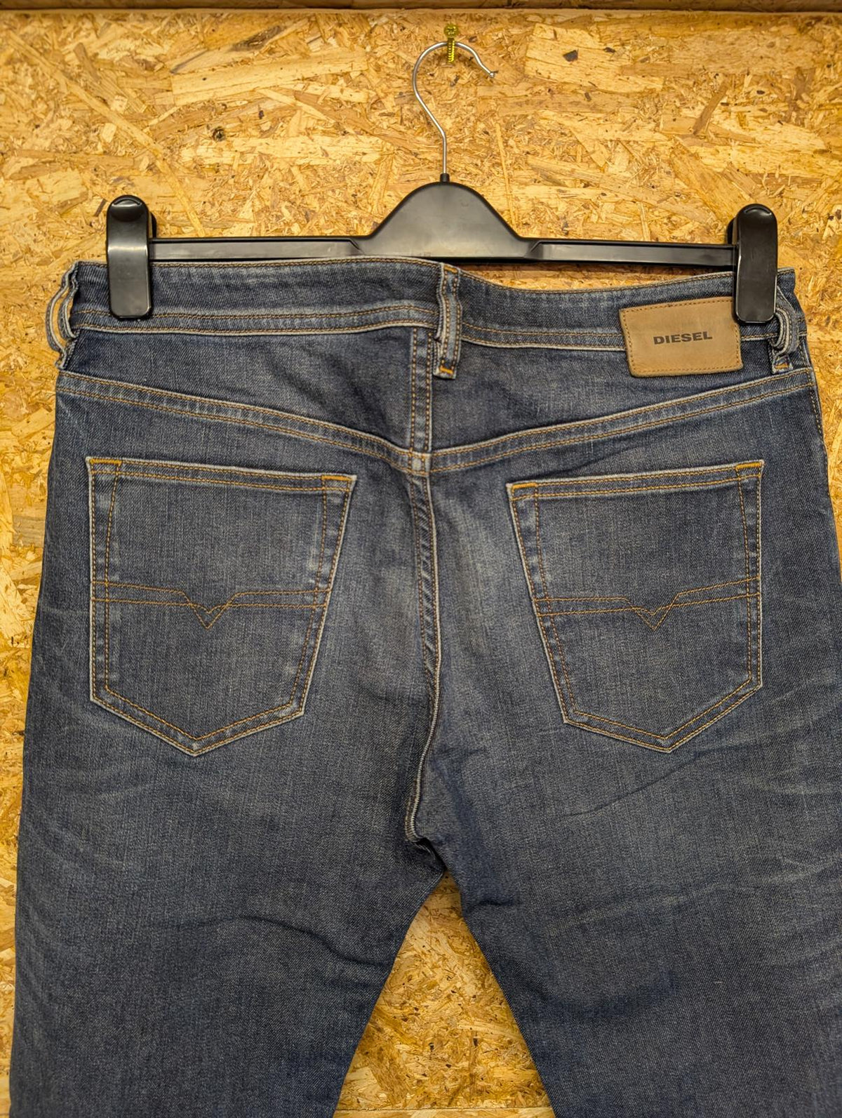 Diesel Buster Jeans W33 L34 Men Blue Stretch Denim Regular Slim Tapered 084ZU