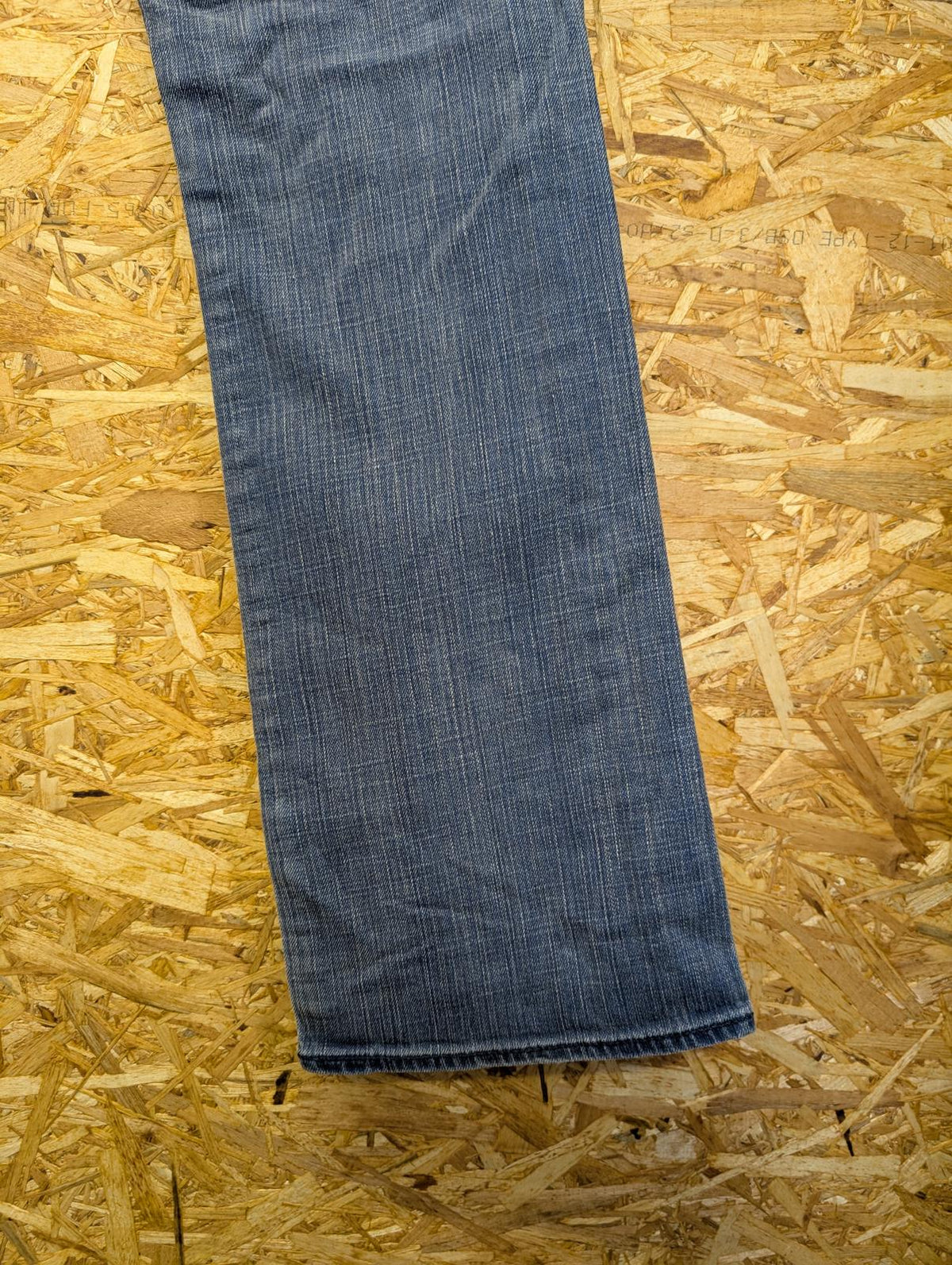 Levis 527 Bootcut Jeans W34 L34 Mid Blue Denim Zip Fly Red Tab Flare Retro Fit