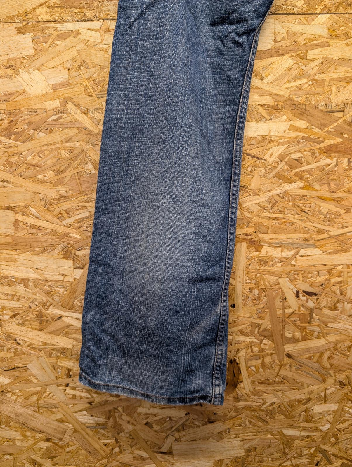 Levis 514 Blue Jeans W33 L32 Men Slim Straight Fit Red Tab Denim Zip Fly
