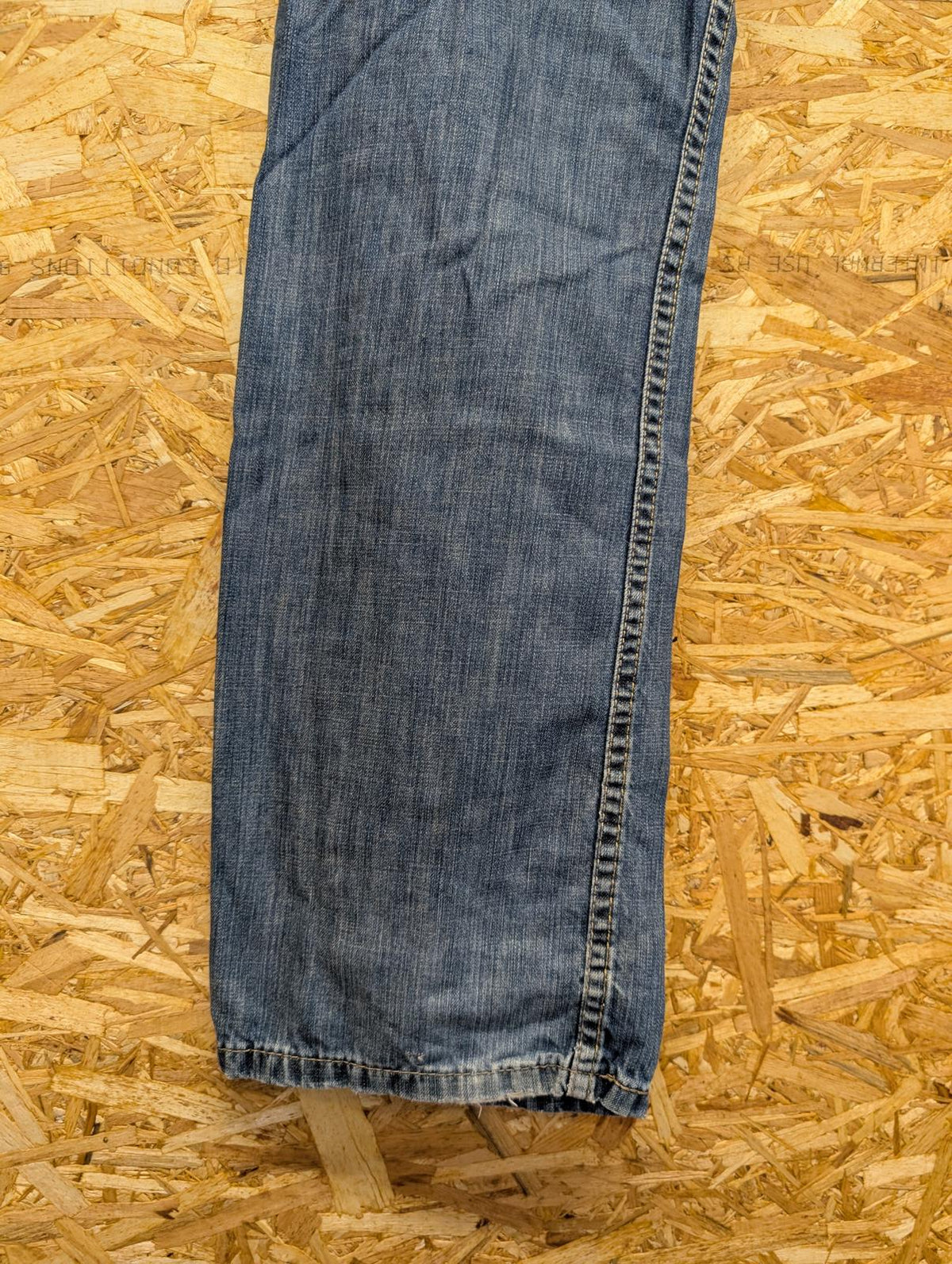 Levis 514 Blue Jeans W33 L32 Men Slim Straight Fit Red Tab Stretch Denim Zip Fly