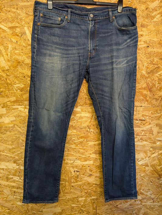 Levis 511 Blue Jeans W40 L32 Men Premium Big-E Red Tab Straight Leg Blue Denim