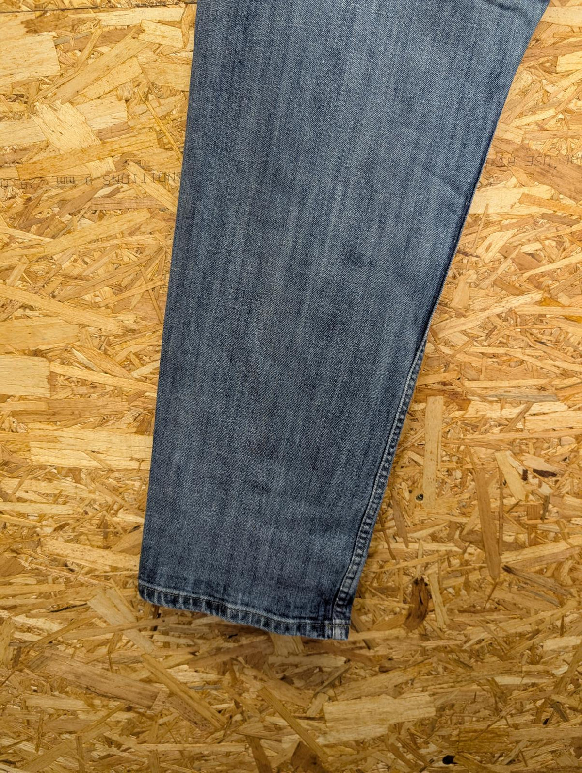 Wrangler Regular Jeans W40 L32 Men Straight Leg Regular Fit Mid Light Blue Zip