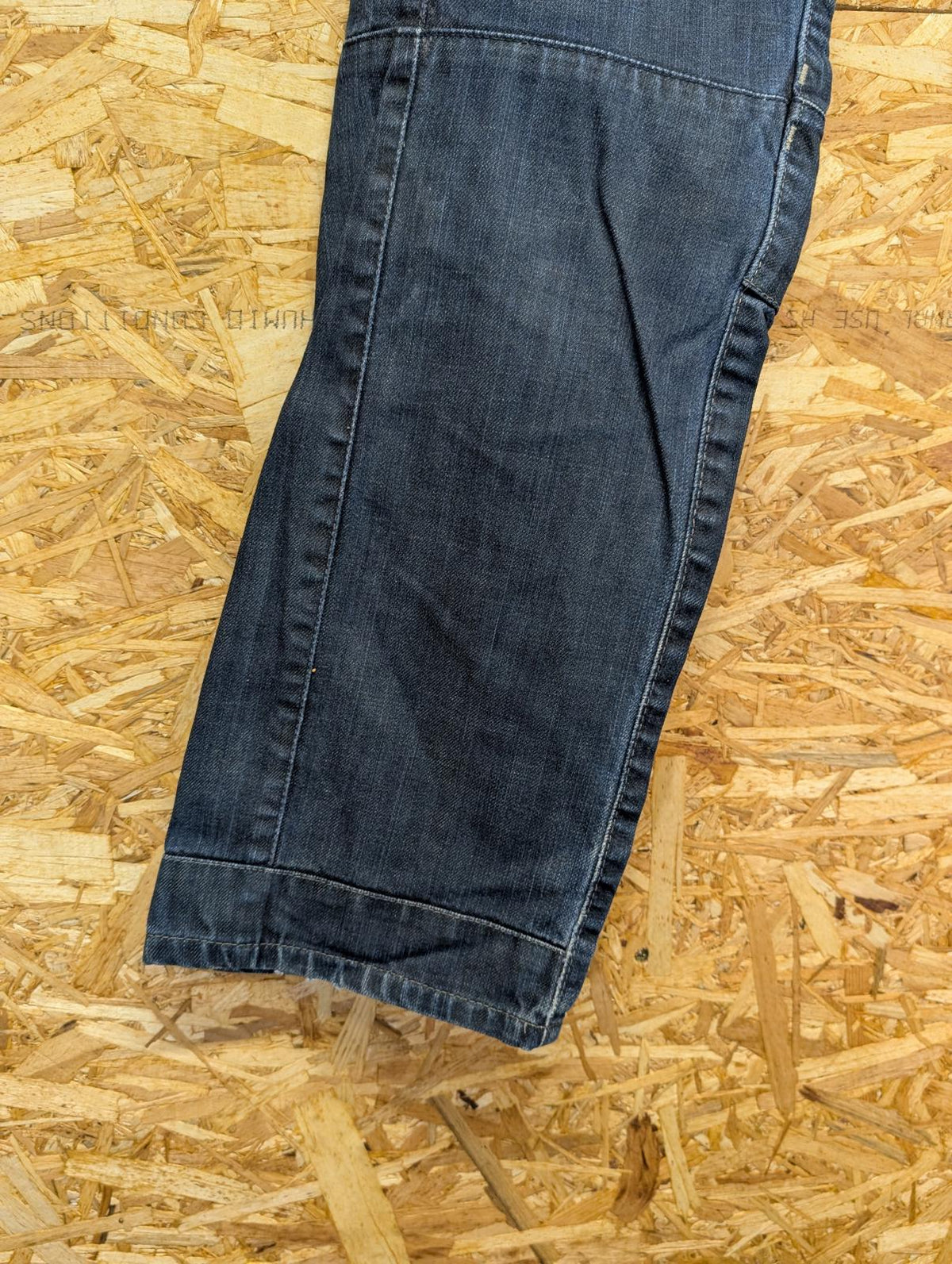G-Star Y2K Jeans W28 L29 Men Straight Leg Navy Blue Rigid Denim Vintage Buckle
