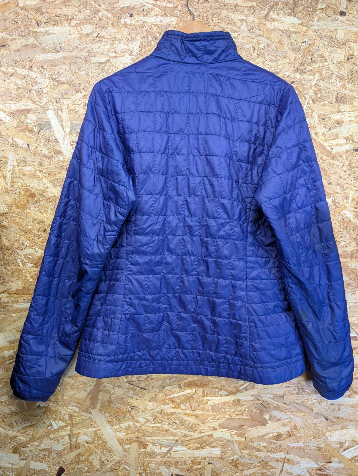 Patagonia Nano Puff Navy Blue Jacket Large Women Quilted Lightweight Layer