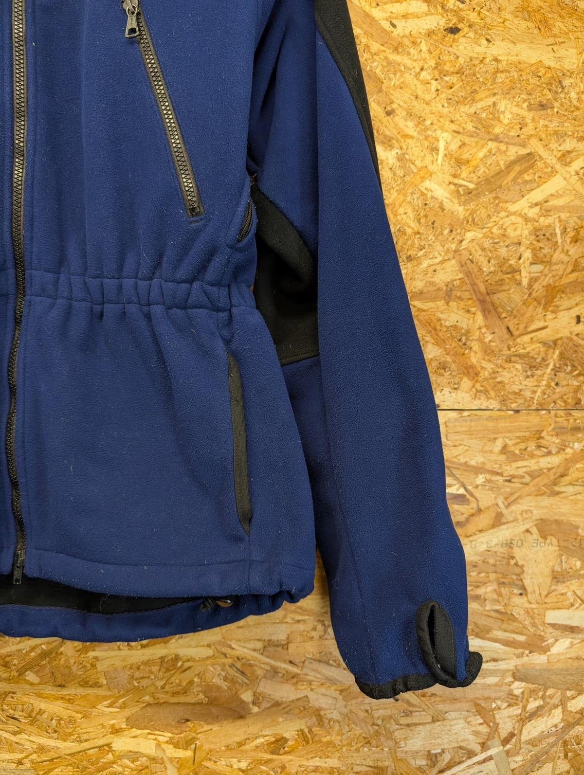 Mountain Equipment Aqua-Fleece Jacket Size 10 Small Women Waterproof Hiking Blue