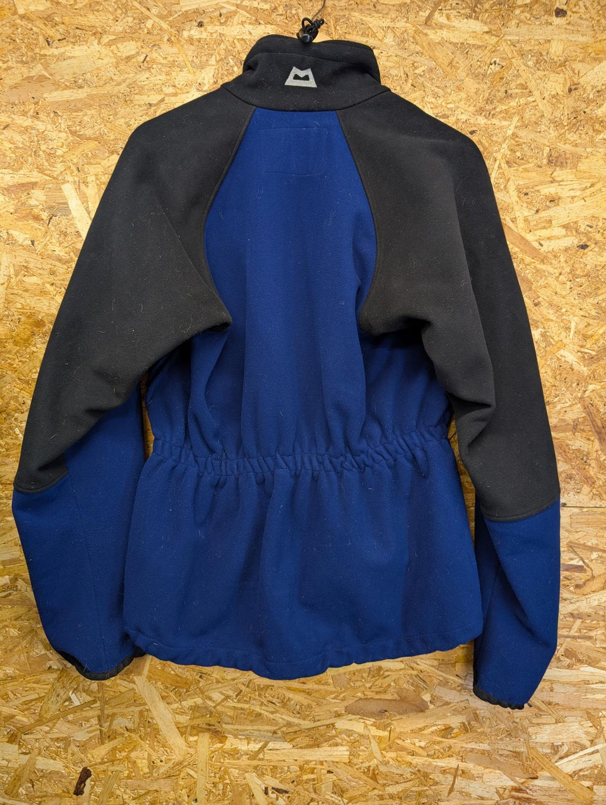 Mountain Equipment Aqua-Fleece Jacket Size 10 Small Women Waterproof Hiking Blue
