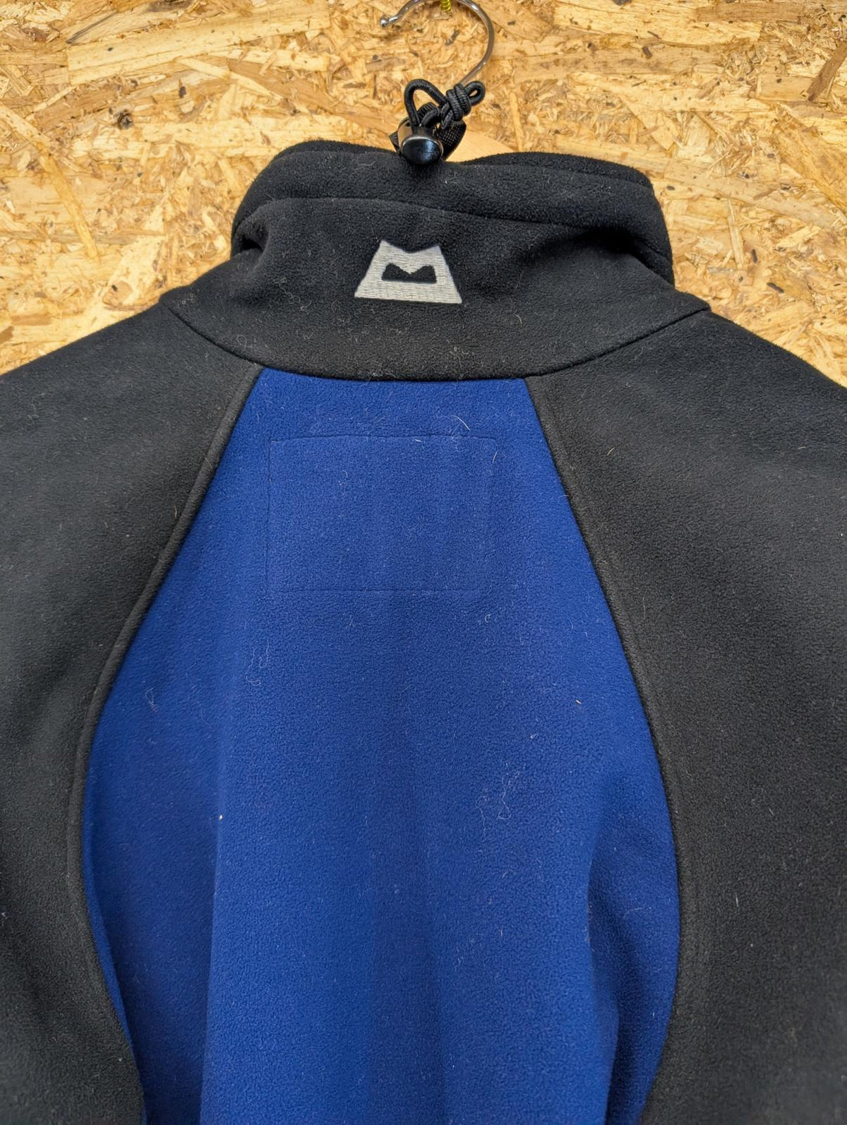 Mountain Equipment Aqua-Fleece Jacket Size 10 Small Women Waterproof Hiking Blue