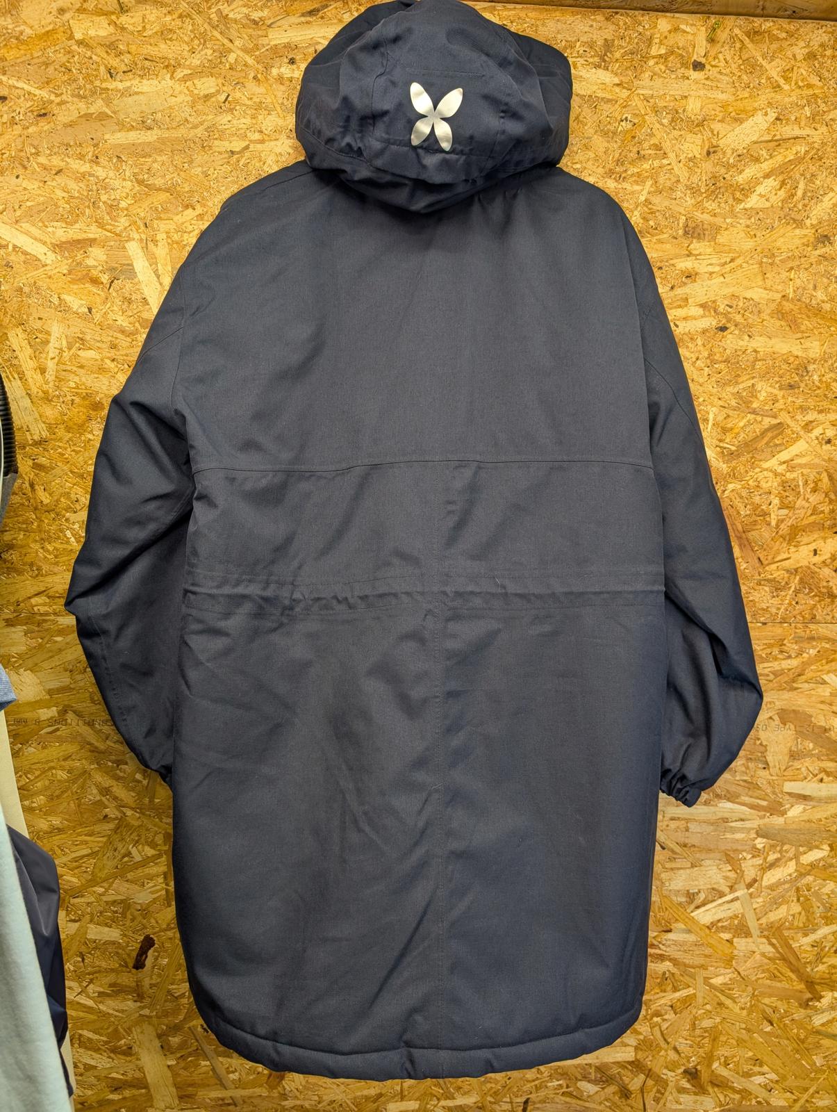 Christian Lacroix x Regatta Parka Jacket Size 16 Women Winter Coat Navy Blue