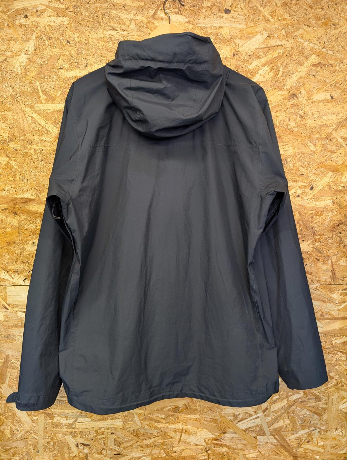 Rab Downpour Eco Jacket Large Men Lightweight Waterproof Hood Rain Shell Coat