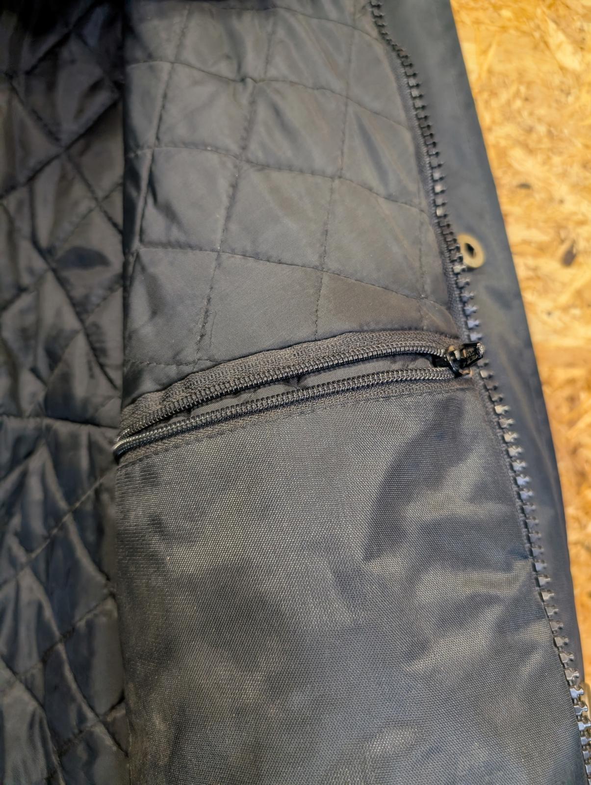 Vintage Belstaff Townmaster Motorcycle Jacket XL Men Black 80s Belted Waterproof