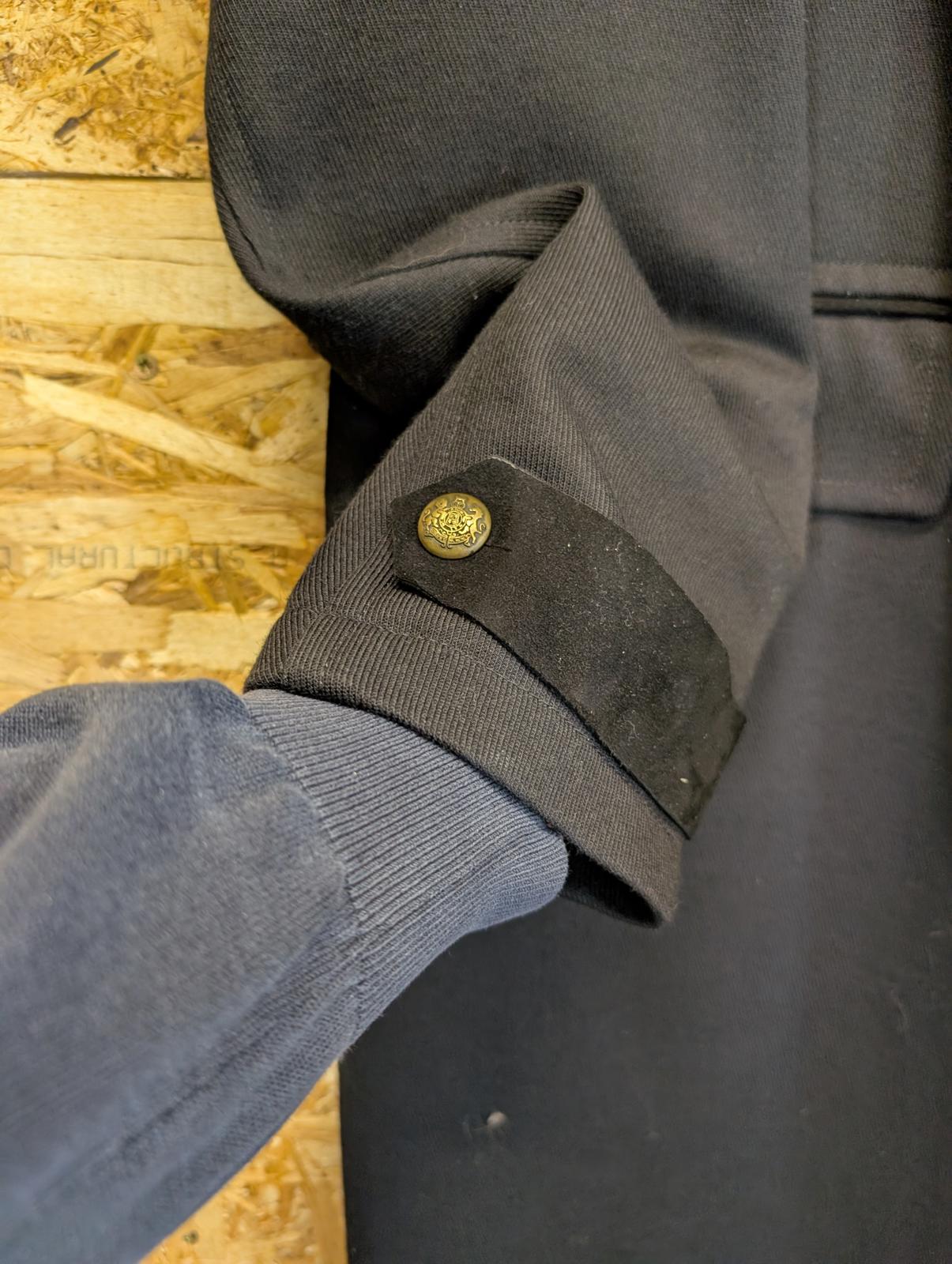 Pretty Green Black Label Coat Size XXL 46 Men Double Breasted Jimi Hendrix