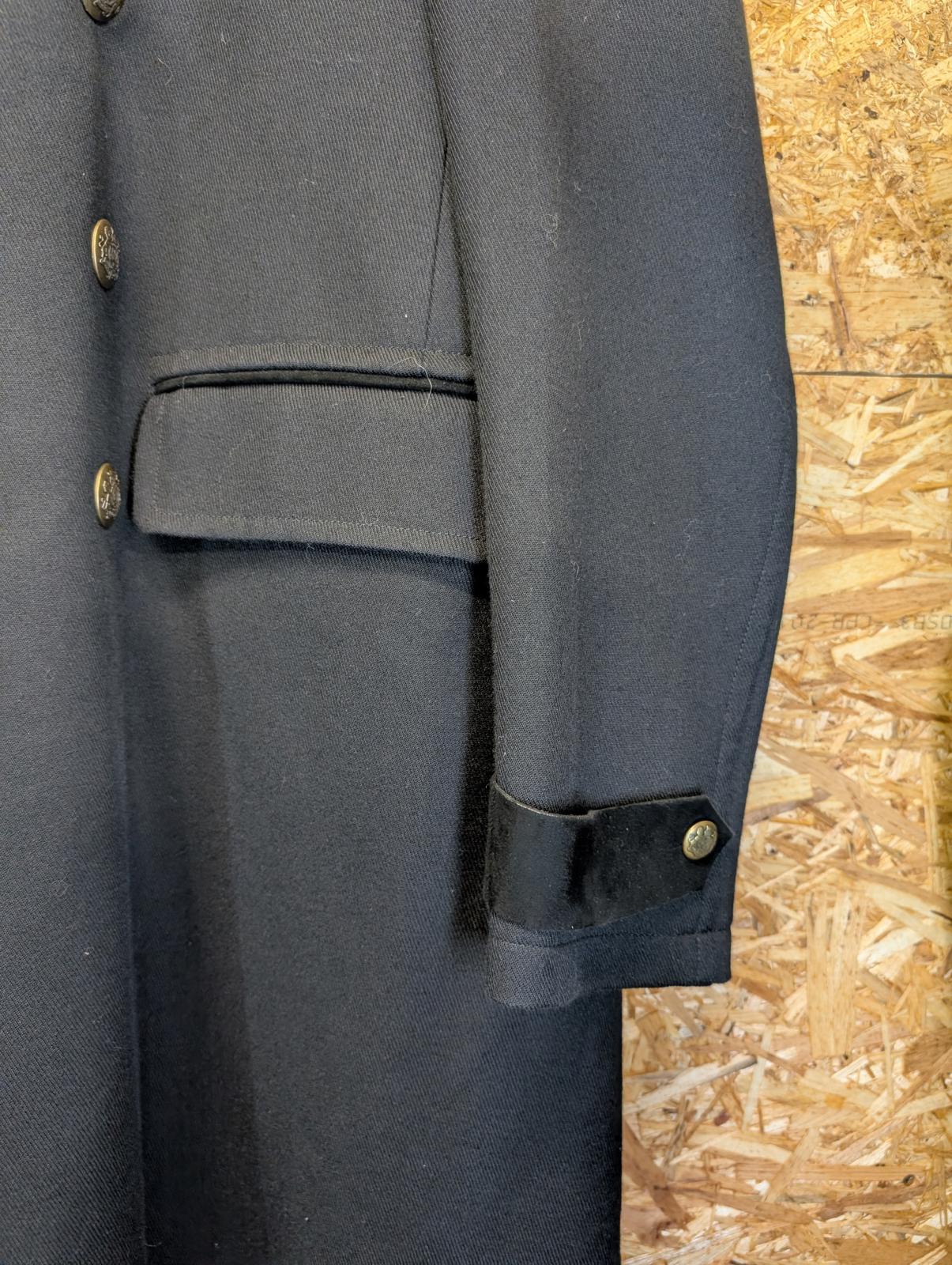 Pretty Green Black Label Coat Size XXL 46 Men Double Breasted Jimi Hendrix