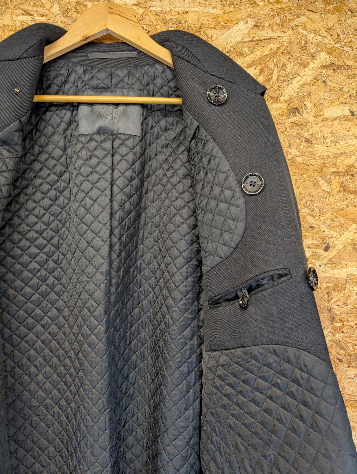 Pretty Green Black Label Coat Size XXL 46 Men Double Breasted Jimi Hendrix