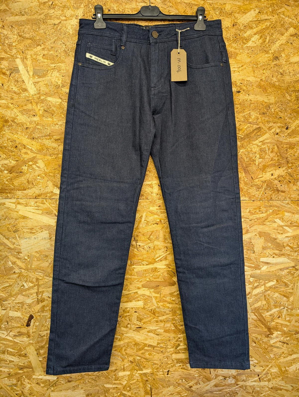 Merlin Dunford Riding Jeans Size W32 L32 Men Motorcycle Navy Blue Denim New