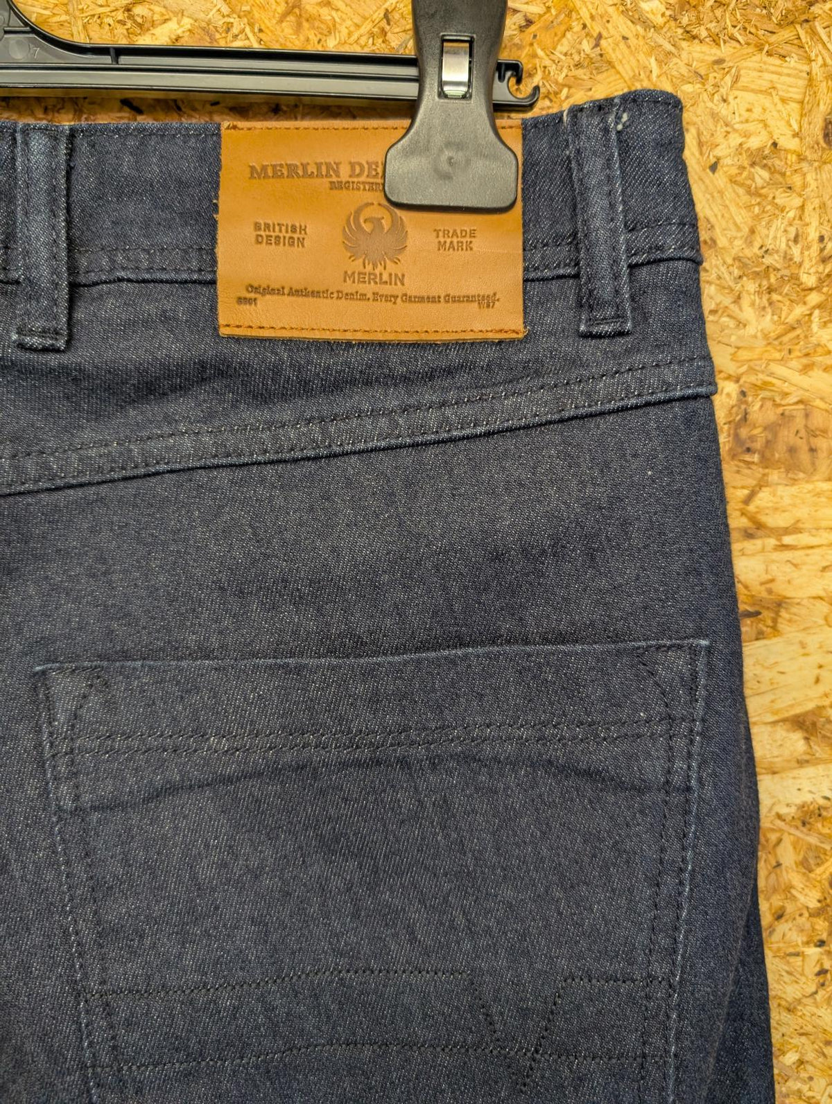 Merlin Brenden Riding Jeans Size W32 L32 Men Motorcycle Navy Blue Denim New