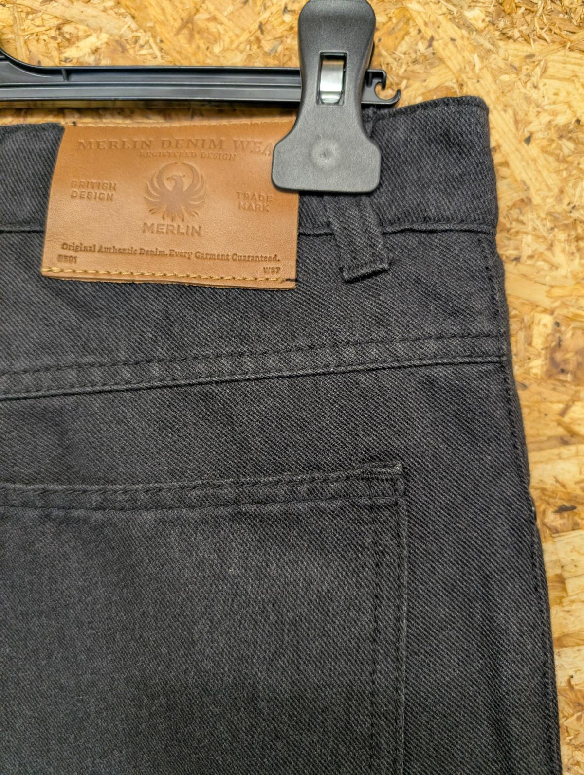 Merlin Brenden Riding Jeans Size W32 L32 Men Motorcycle Grey Black Denim New