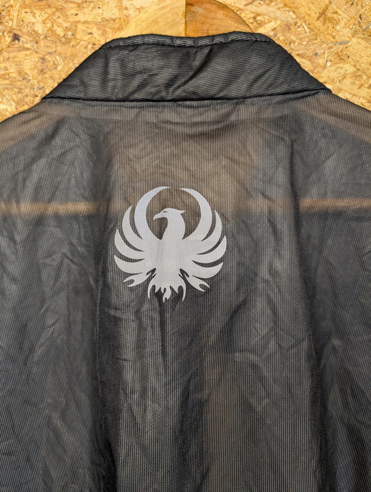 Merlin Motorcycle Jacket L-XL Men Waterproof Lining Membrane Black Full Zip