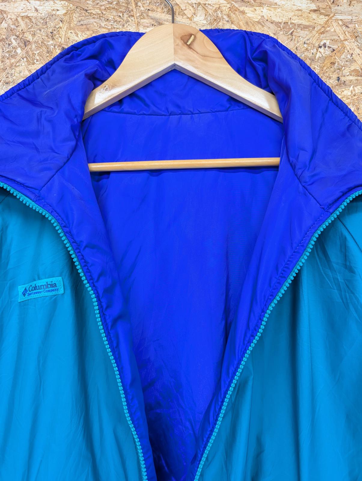 Vintage Columbia Reversible Jacket XL Men Waterproof Thinsulate 90s Retro Hiking