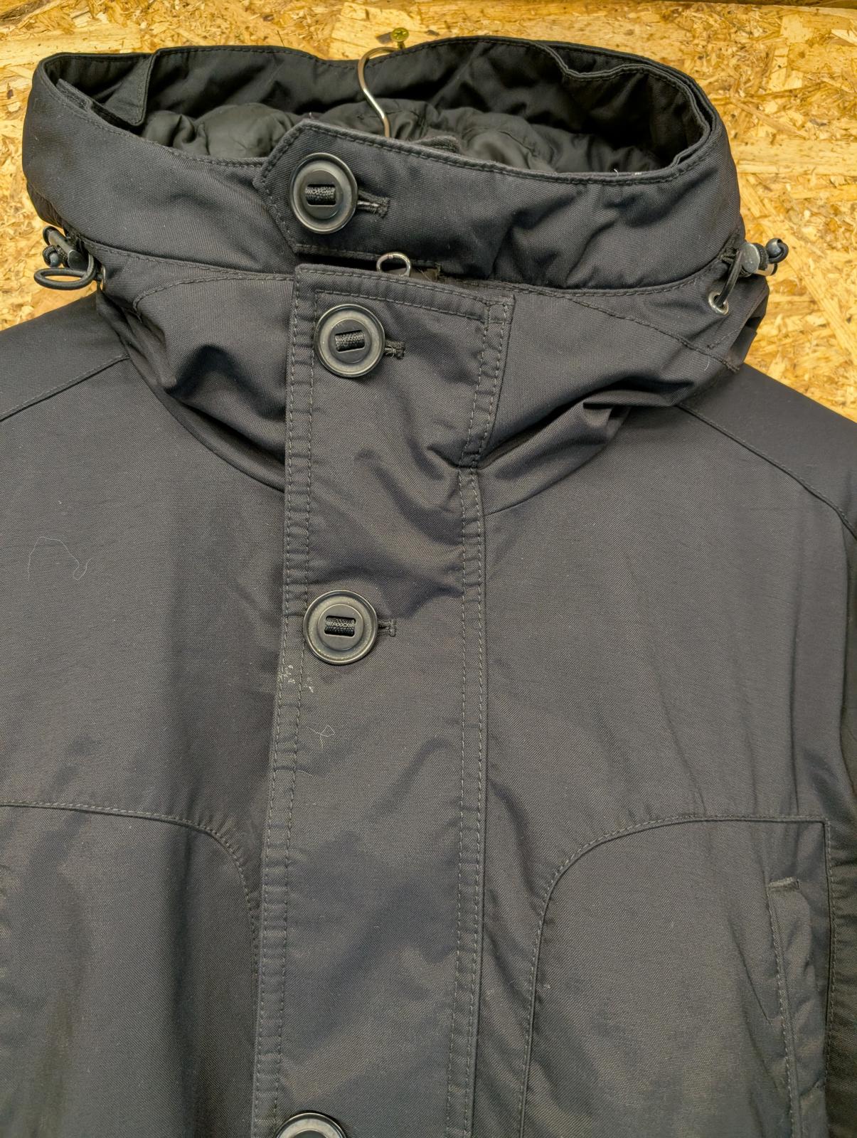 Napapijri Padded Parka Jacket XXL Men Insulated Puffa Warm Black Coat Hooded