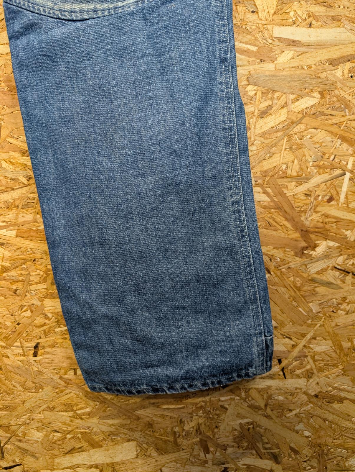 G-Star 5620 3D Loose Jeans W34 L34 Men Straight Leg Mid Blue Denim Baggy Y2K