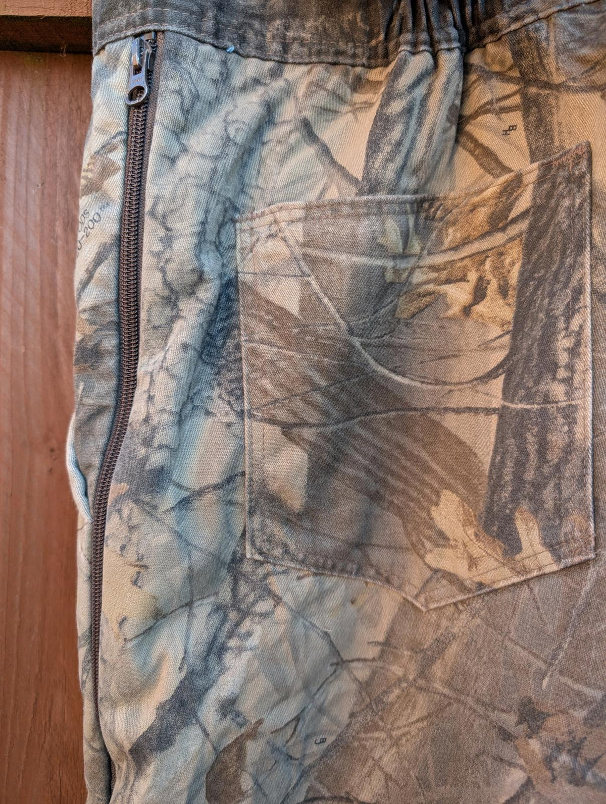 DuxBak Real Tree Camo Dungarees W42 XXL USA Bib Overall Insulated Waders Liner