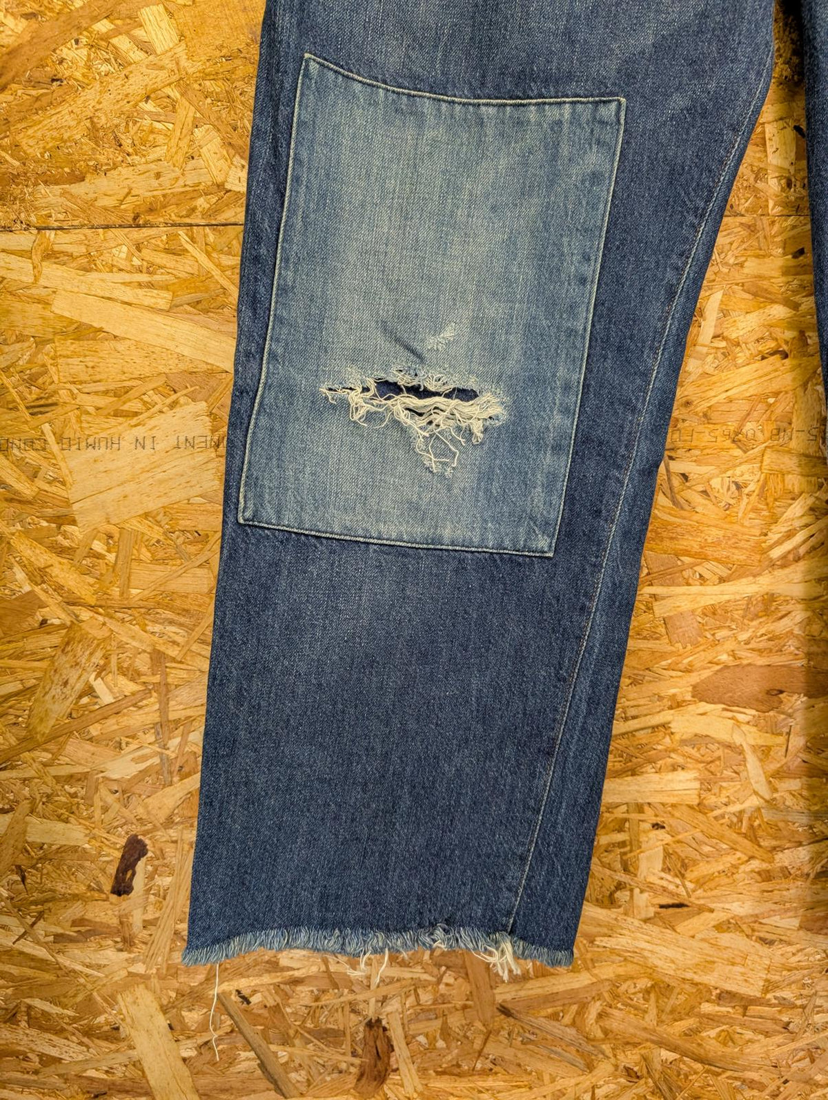 Levis Vintage Clothing 501 1915 Blue Jeans W32 Cinch Raw Hem Cropped Selvedge