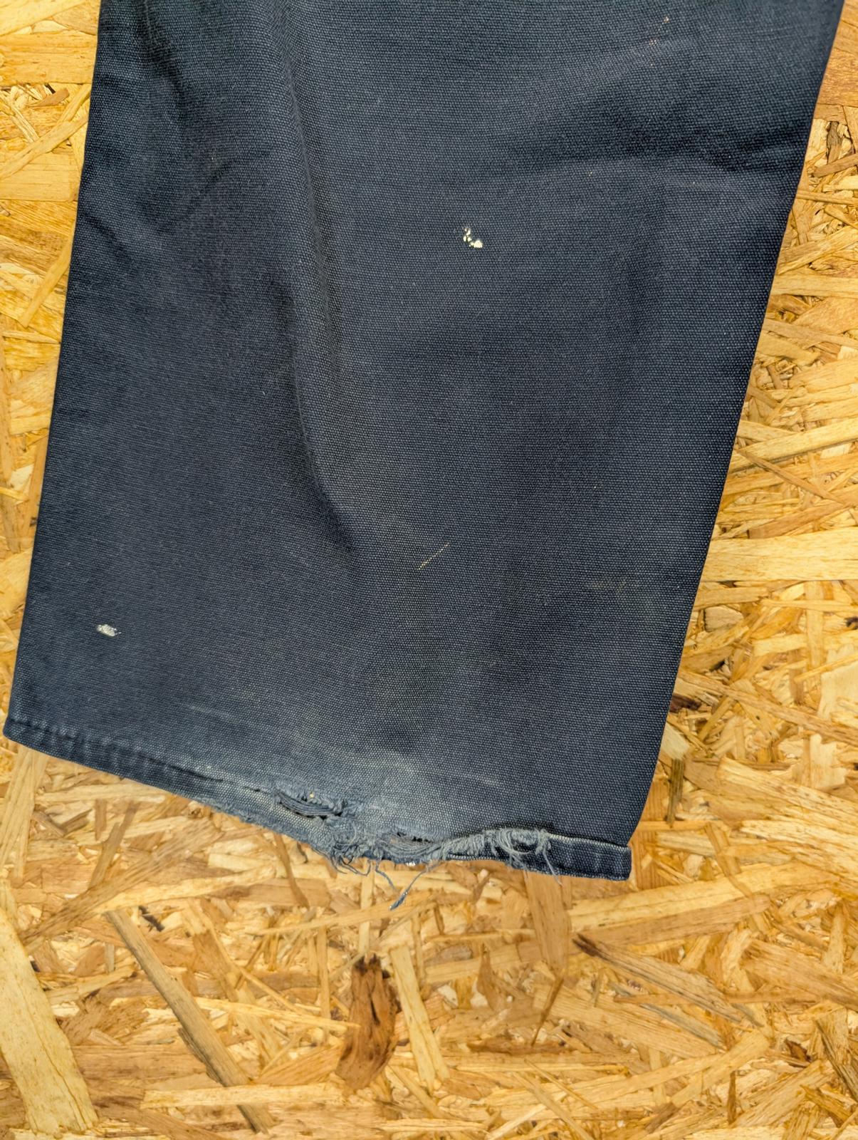 Carhartt Carpenter Jeans W33 L30 Men Loose Fit Navy Blue Denim Rugged USA