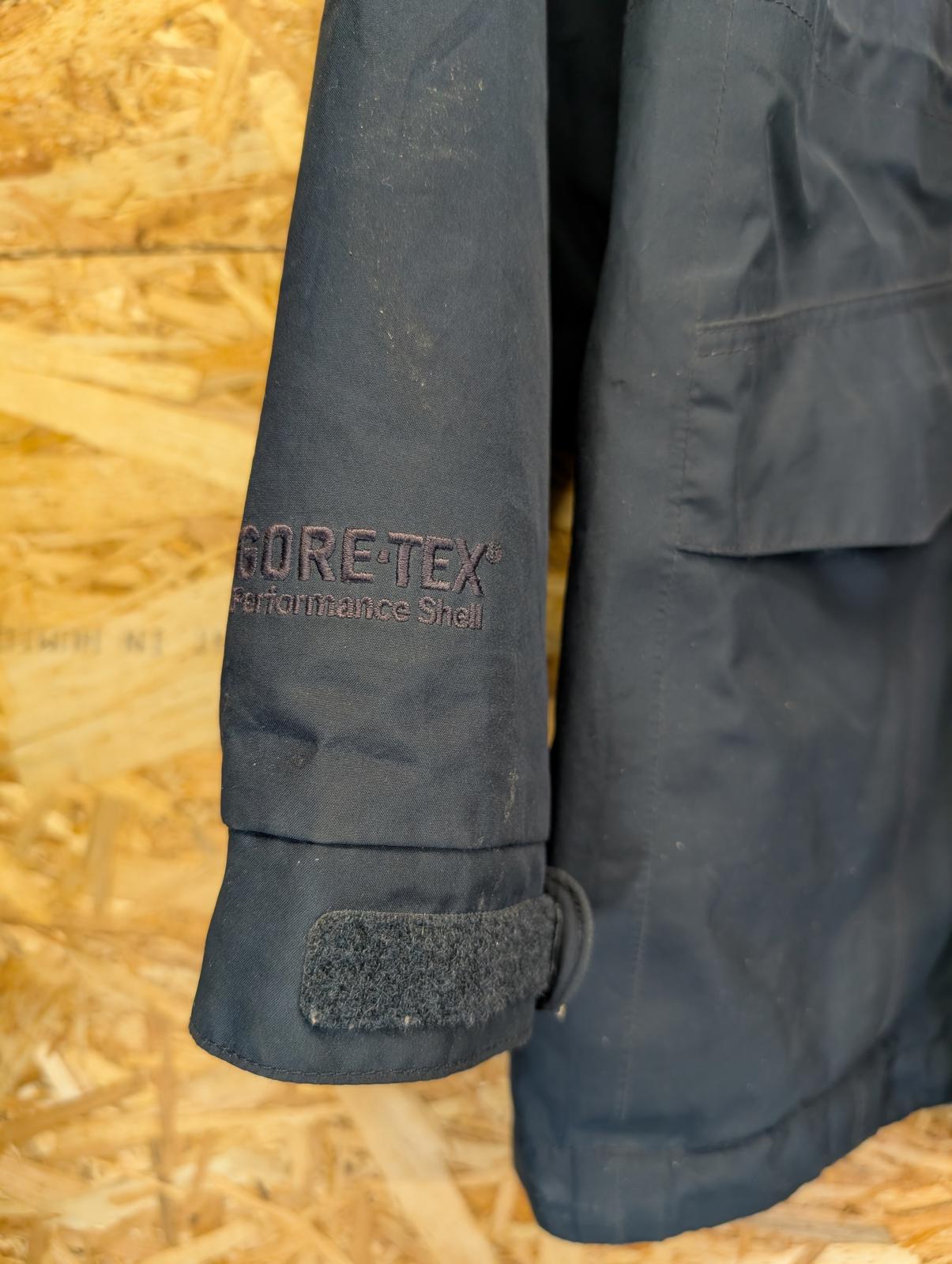 Berghaus Gore-Tex Jacket Womens 18 Waterproof Navy Blue Anorak Raincoat Hooded