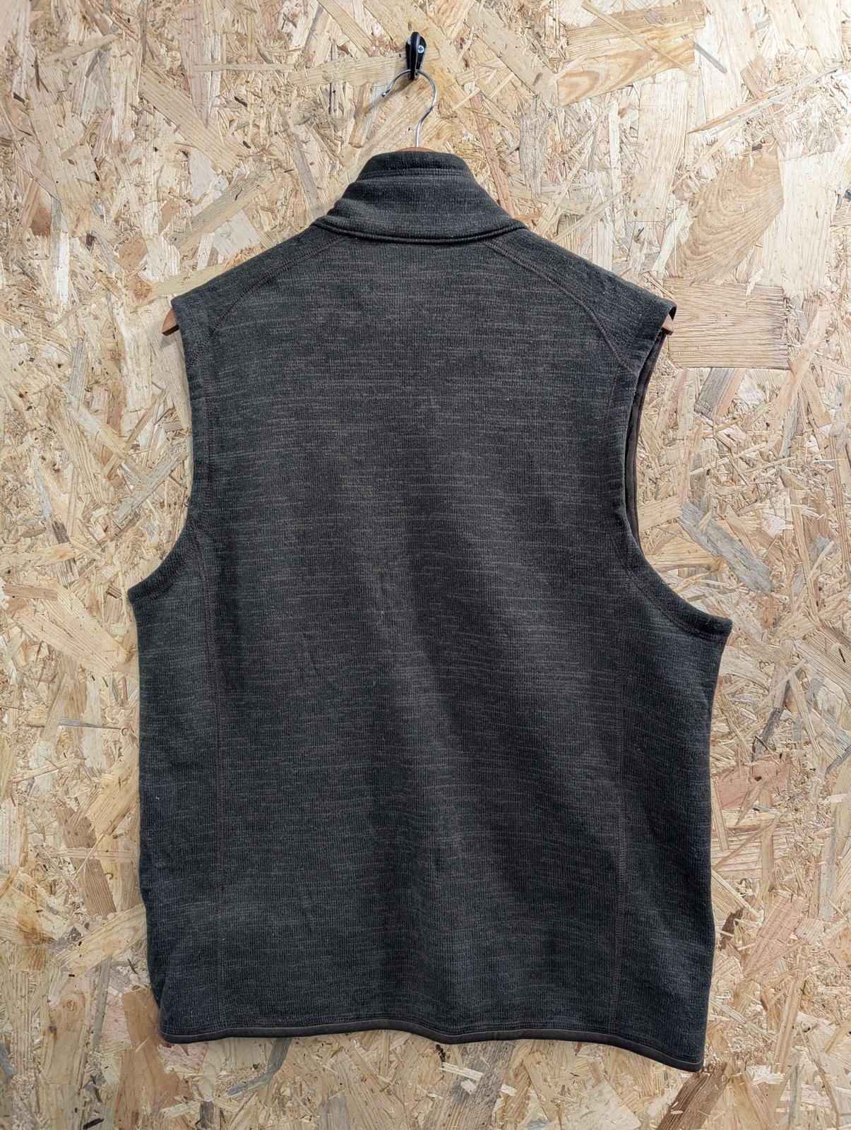 Patagonia Better Sweater Gilet Fleece Large Men Brown Full Zip Bodywarmer Vest