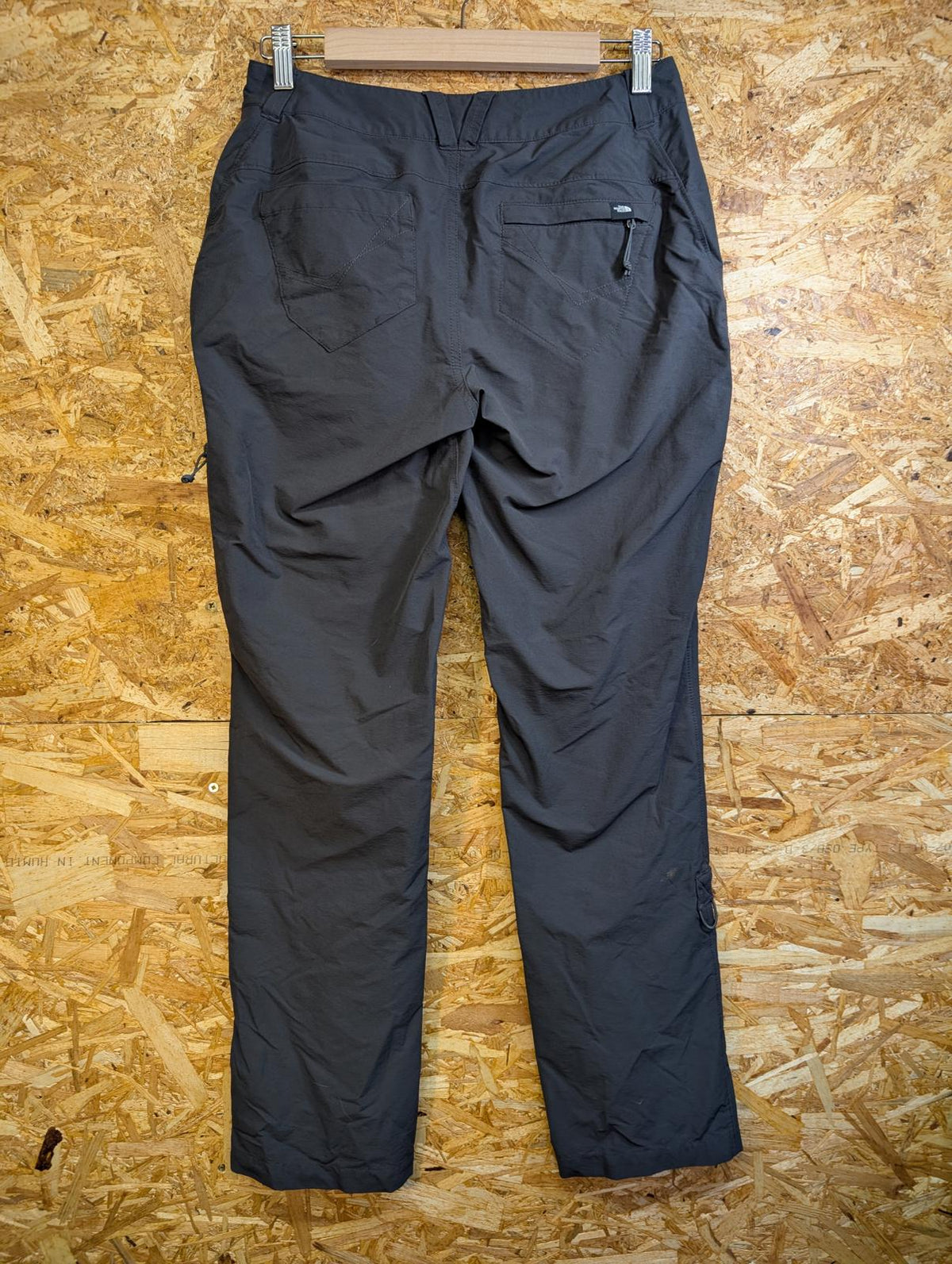 North Face Grey Trousers W28 L31 UK SZ 10 Women Walking Hiking Stretch Straight