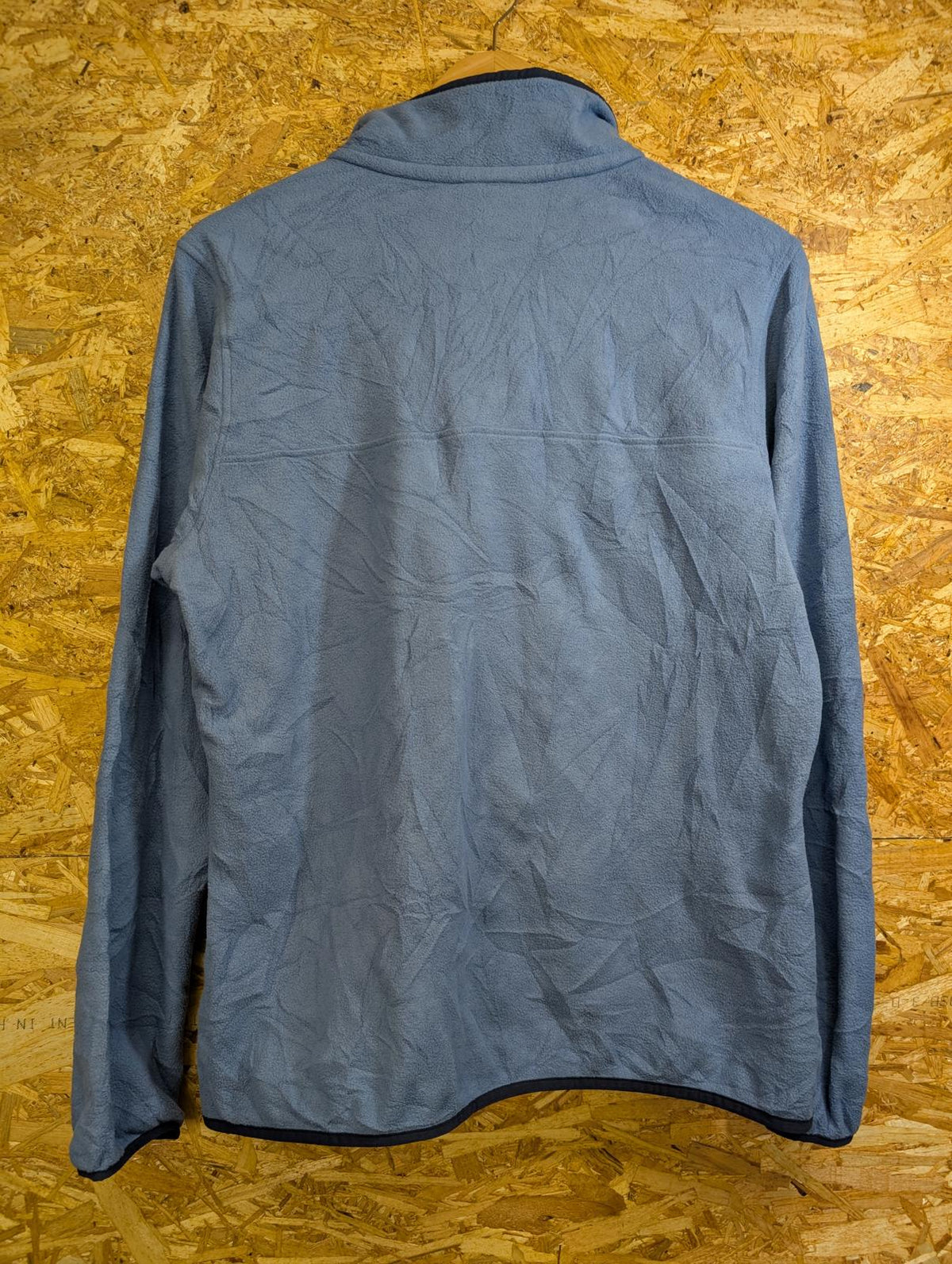 Patagonia Micro D Snap-T Fleece Pullover Large Men Synchilla 1/4 Button Blue
