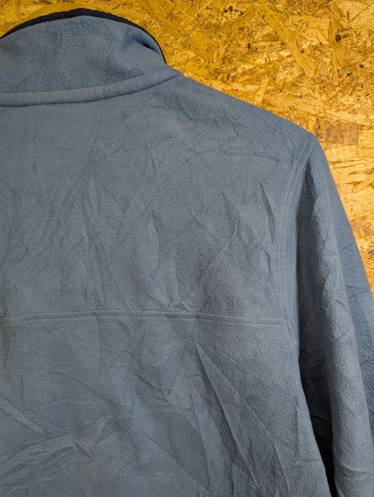 Patagonia Micro D Snap-T Fleece Pullover Large Men Synchilla 1/4 Button Blue