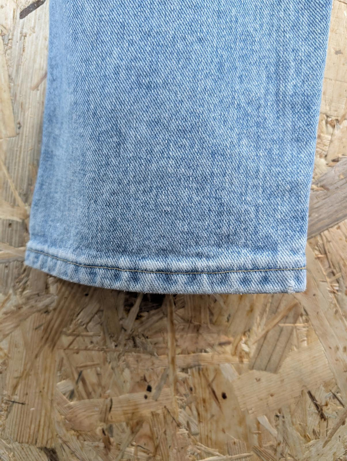 Wrangler Light Blue Jeans W32 L30 Made in USA Straight Leg Regular Fit Stonewash