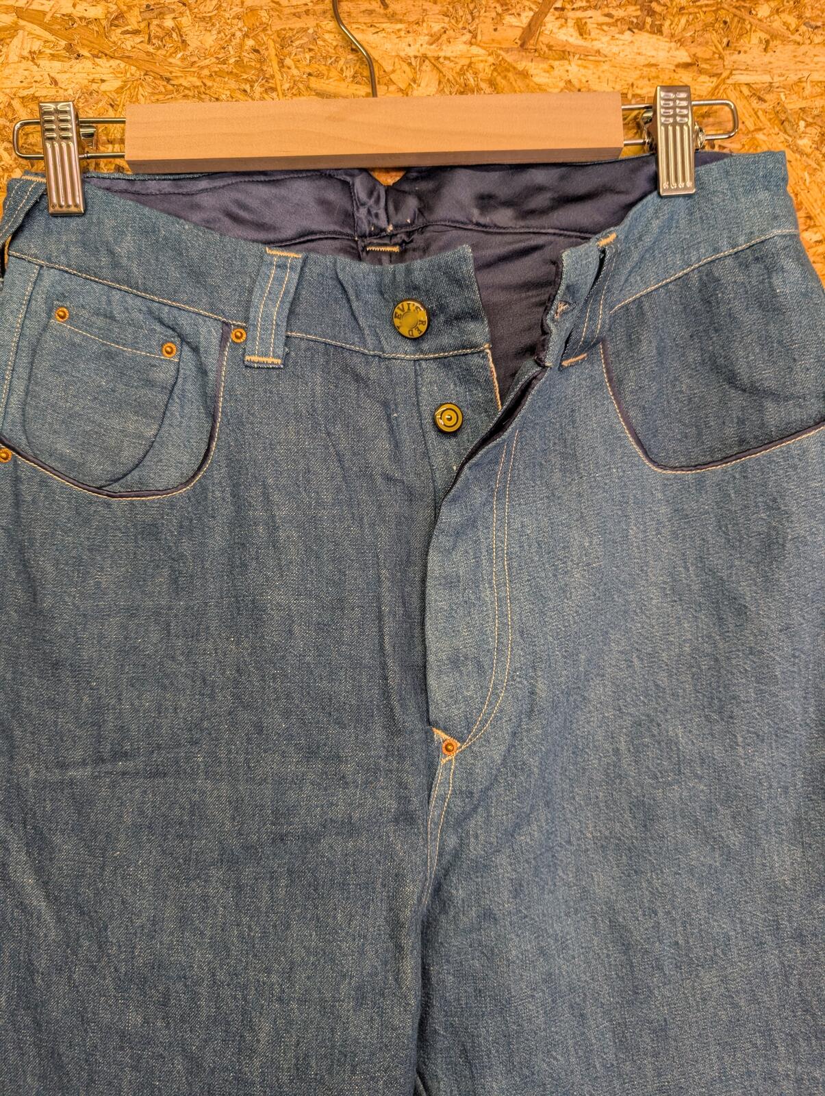 Levis RED Picker Jeans W28 Redline Selvedge Silk Lined Hemp Baggy Japanese