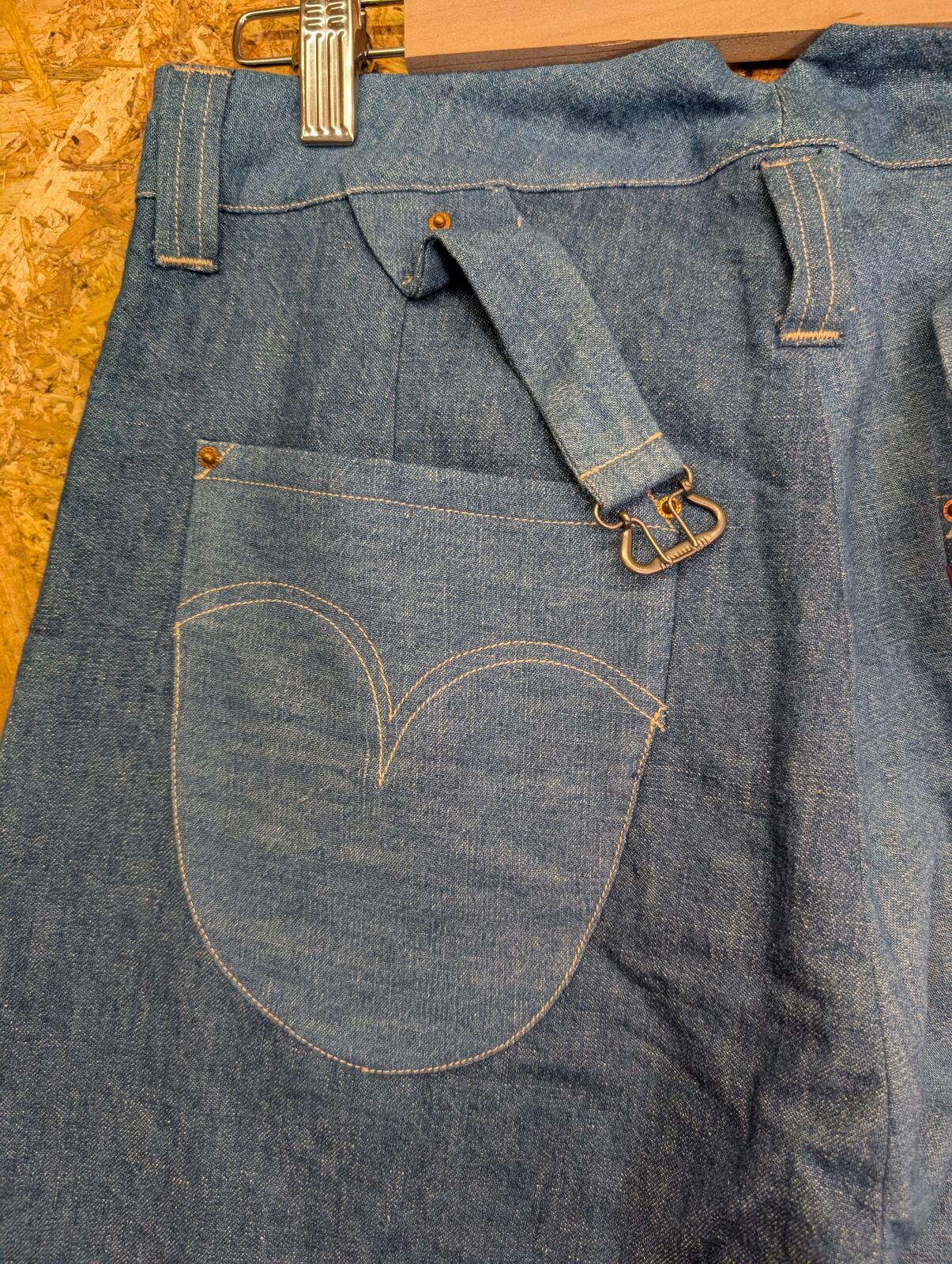 Levis RED Picker Jeans W28 Redline Selvedge Silk Lined Hemp Baggy Japanese