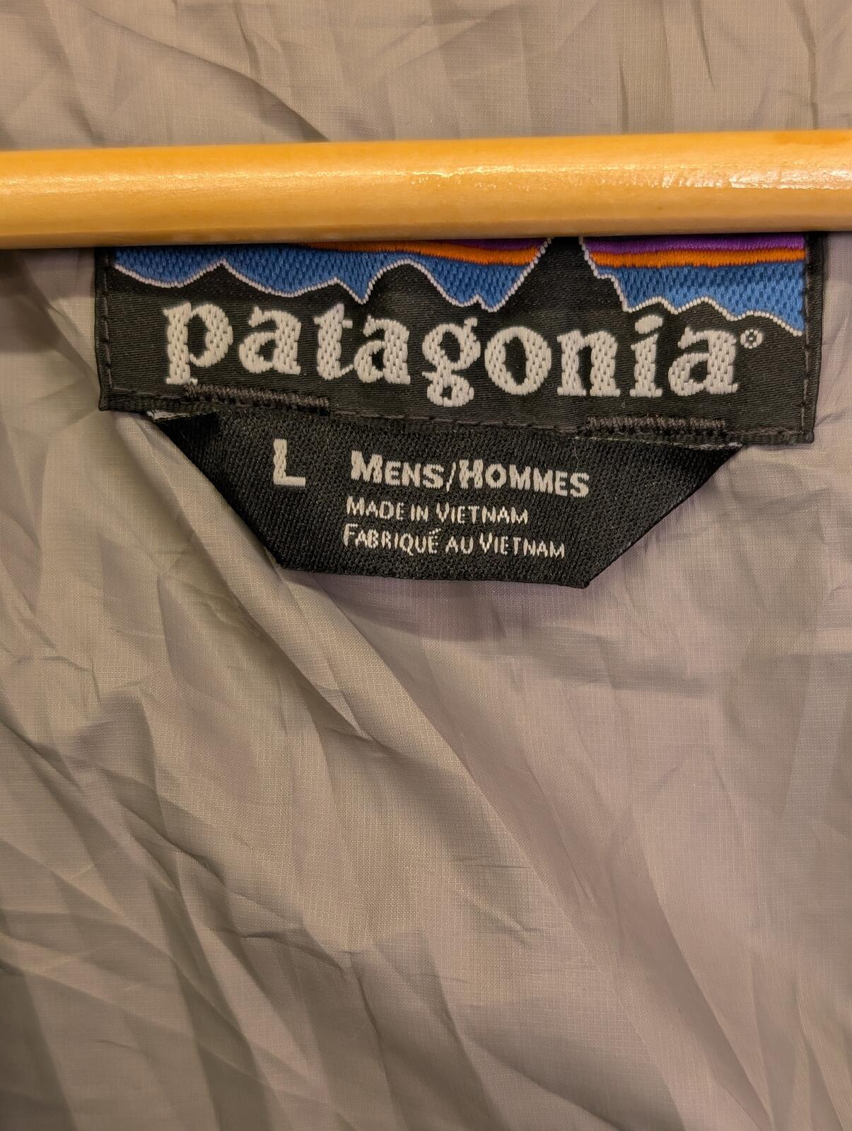 Patagonia Nano Puff Pullover Large Men Green Quilted Lightweight Primaloft Layer