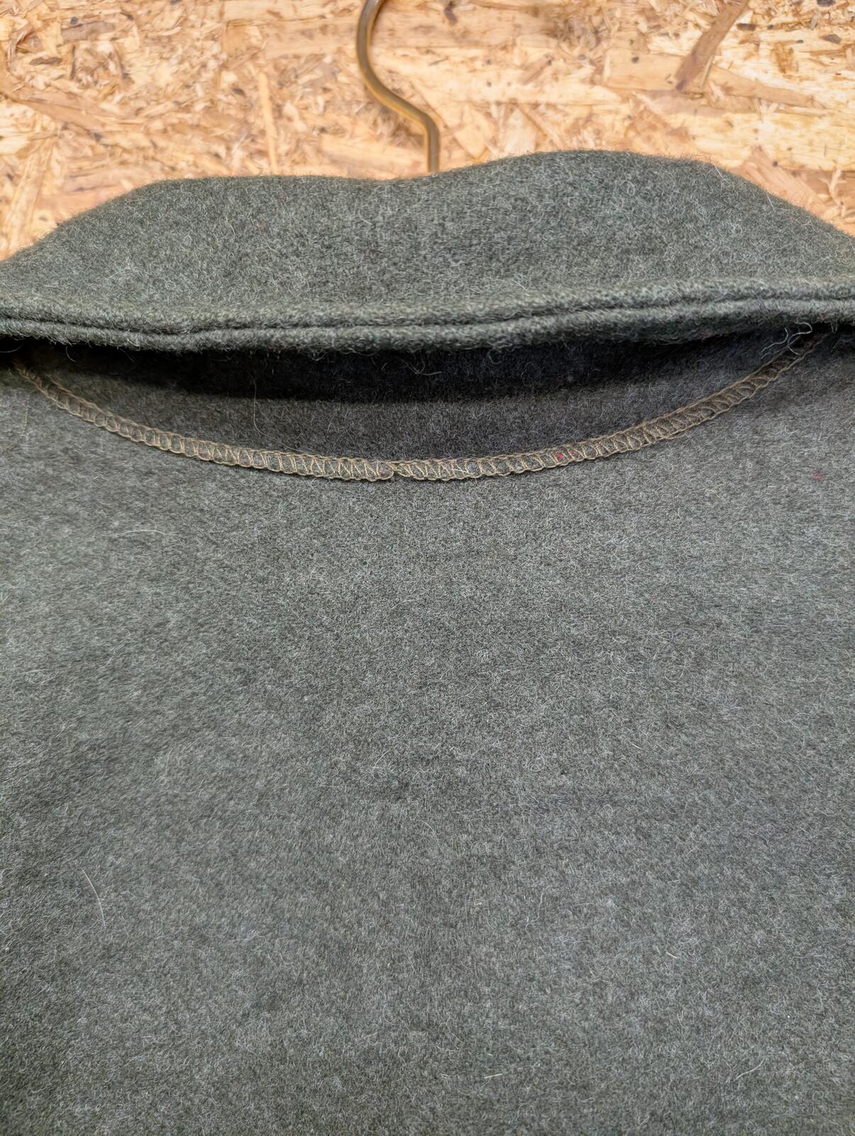 Filson Double Mackinaw Coat Large 42 Wool Jacket Forest Green Made USA Lot 83