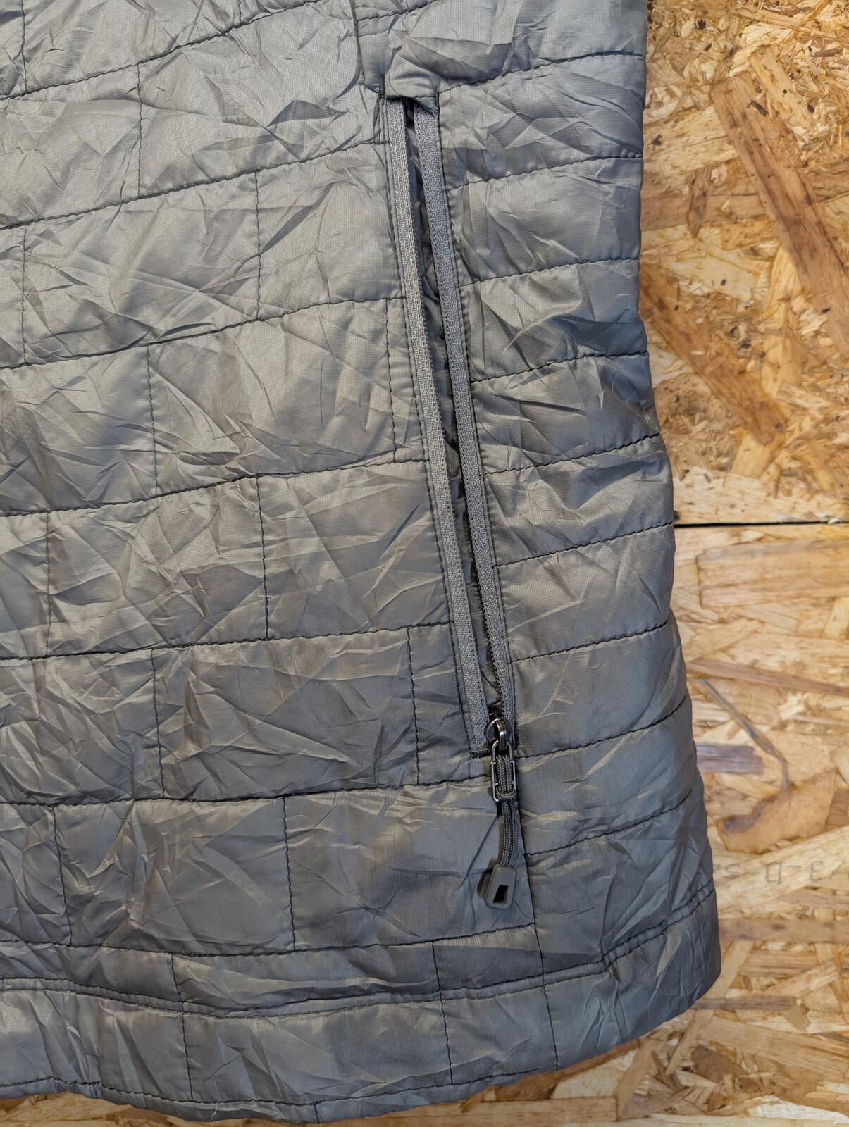 Patagonia Nano Puff Vest XL Women Grey Gilet Insulated Bodywarmer Jacket