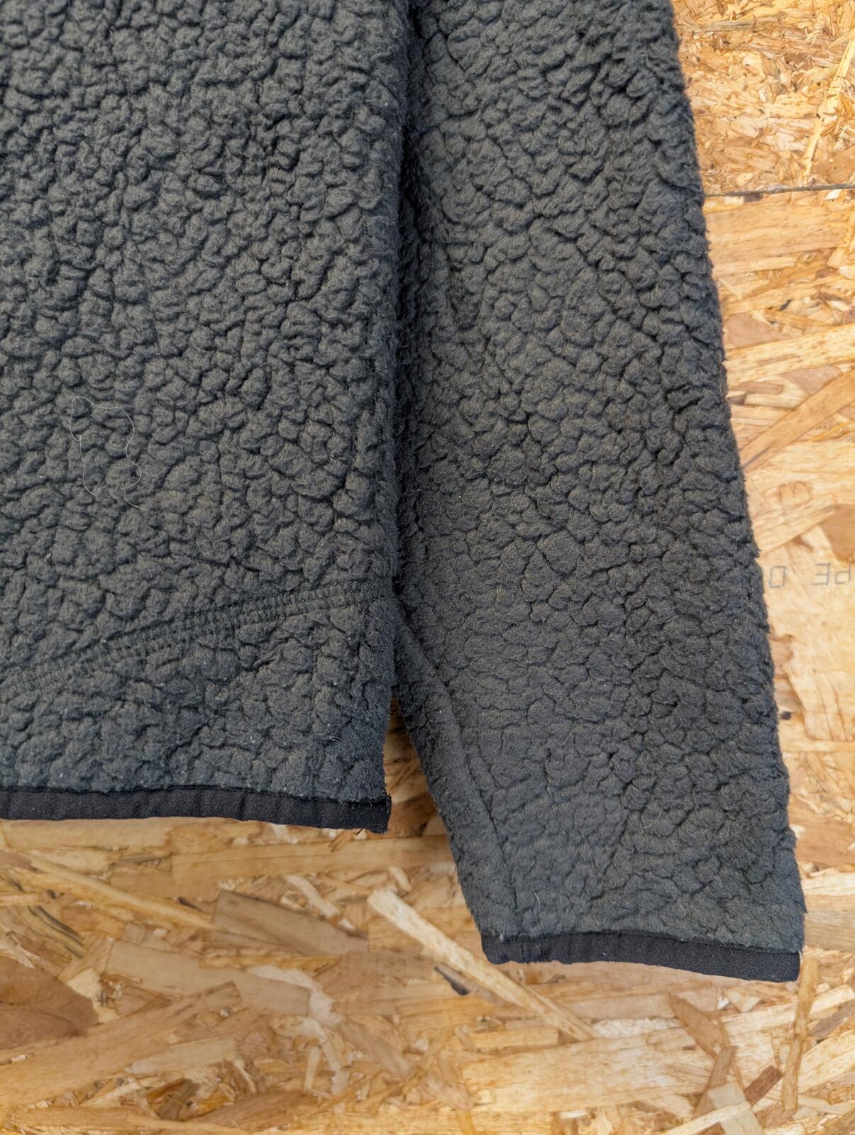 Patagonia Fleece Medium Man Grey 1/4 Zip Synchilla Snap-T Retro Pile Borg Sherpa
