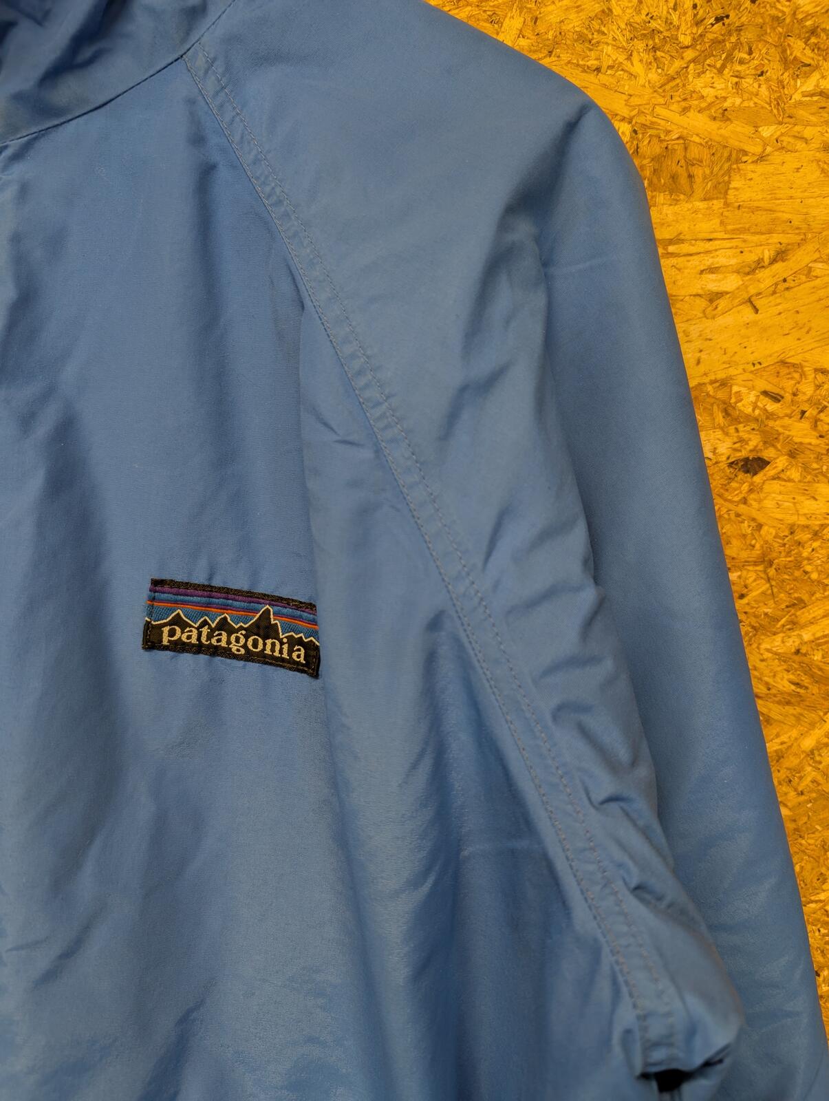 Vintage Patagonia Fleece Jacket XL Men Zip Synchilla Blue Navy Nylon 80s USA