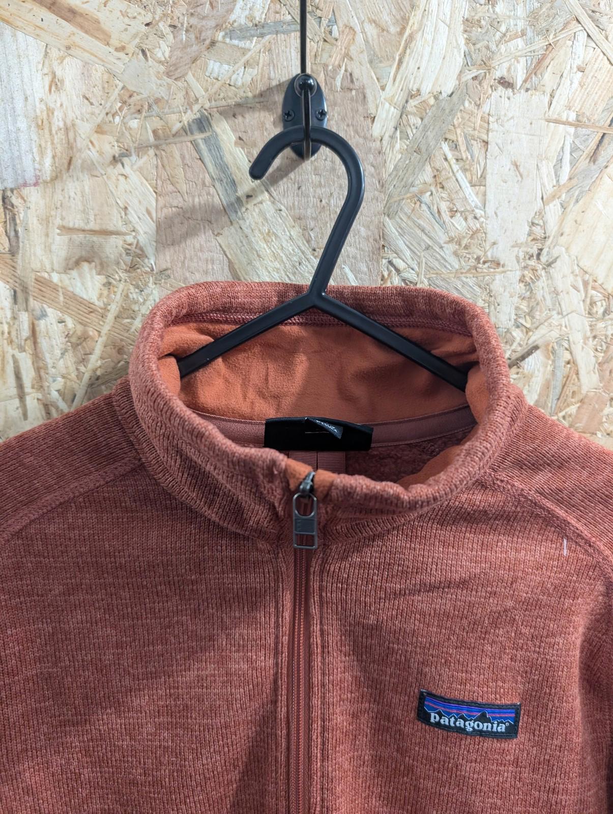 Patagonia Better Sweater Medium Women Pullover 1/2 Zip Sweatshirt Fleece Orange