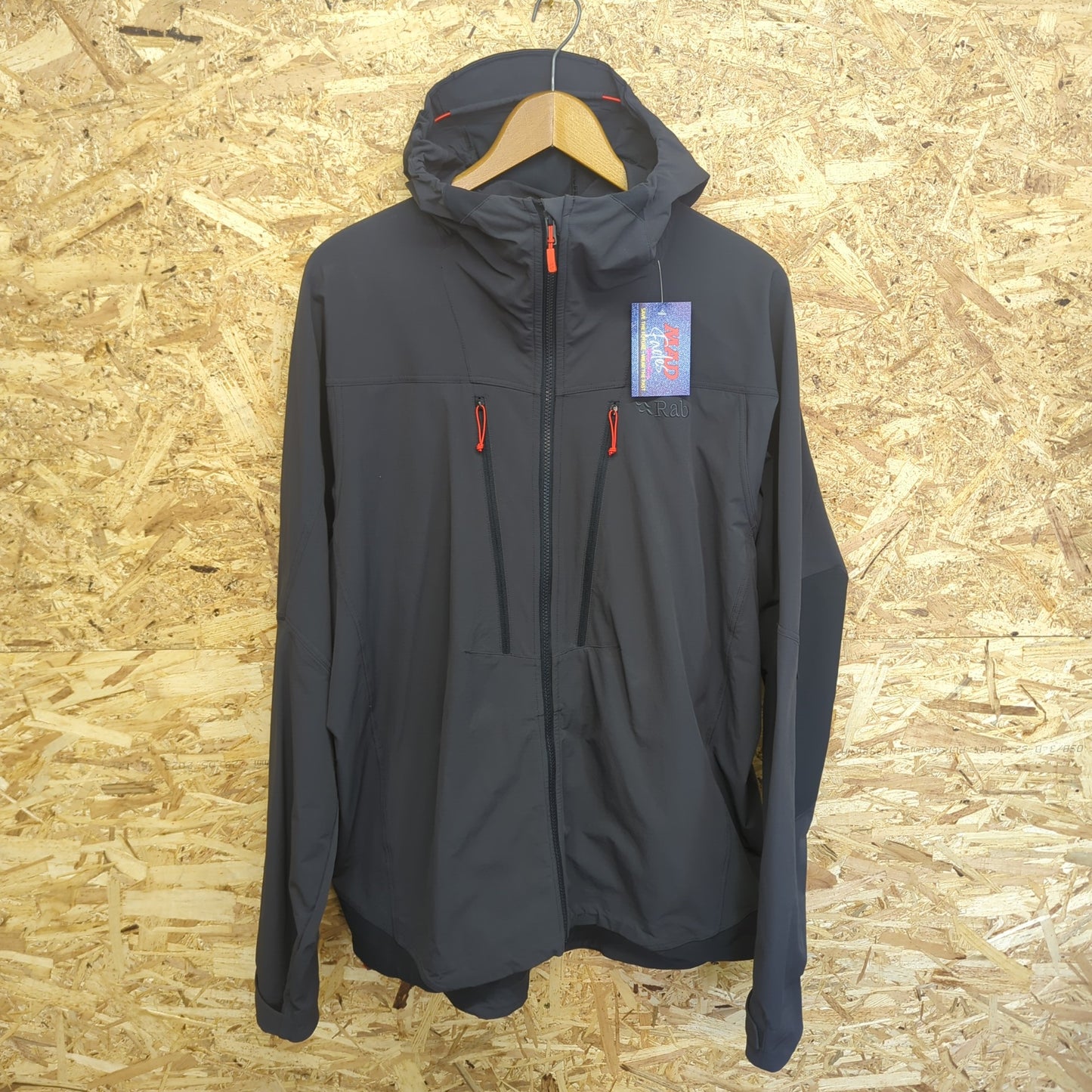 Rab Torque Jacket QFU-11 Size Mens XL Softshell Windproof Jacket Outdoors Hiking