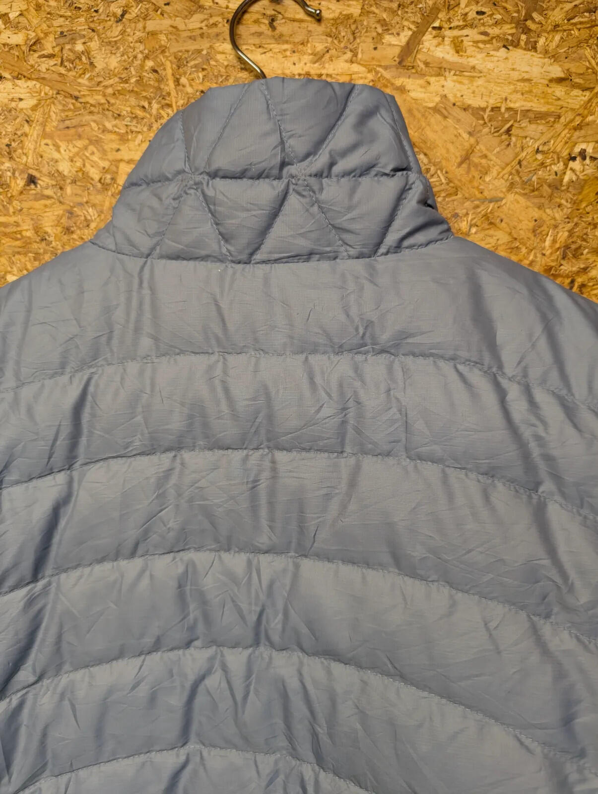 Patagonia Down Sweater Puffer Jacket Womens Medium Light Blue GooseDown Feather
