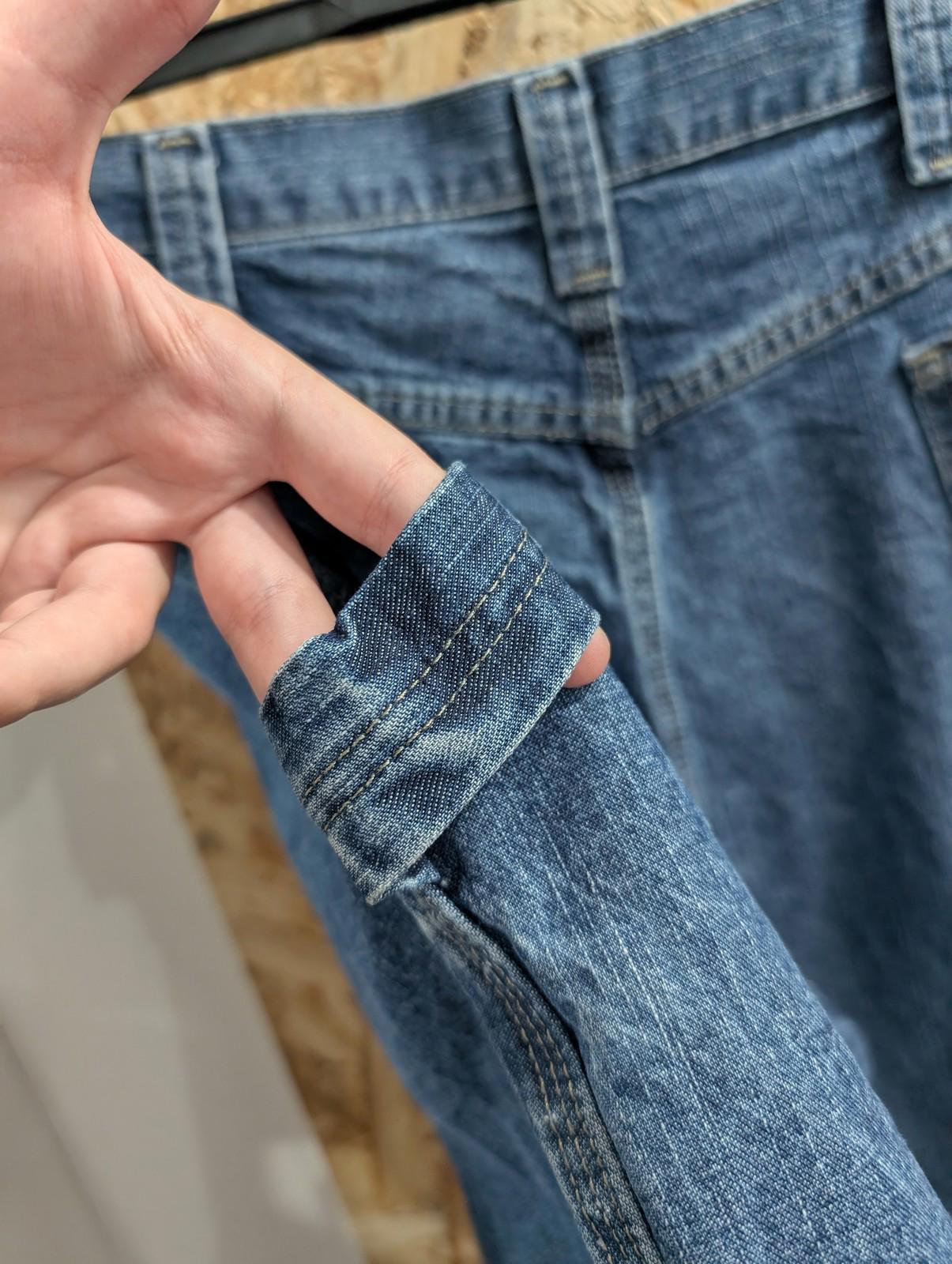 Wrangler Classic Denim Carpenter Shorts Mens W38 Casual Blue Jorts Pockets USA