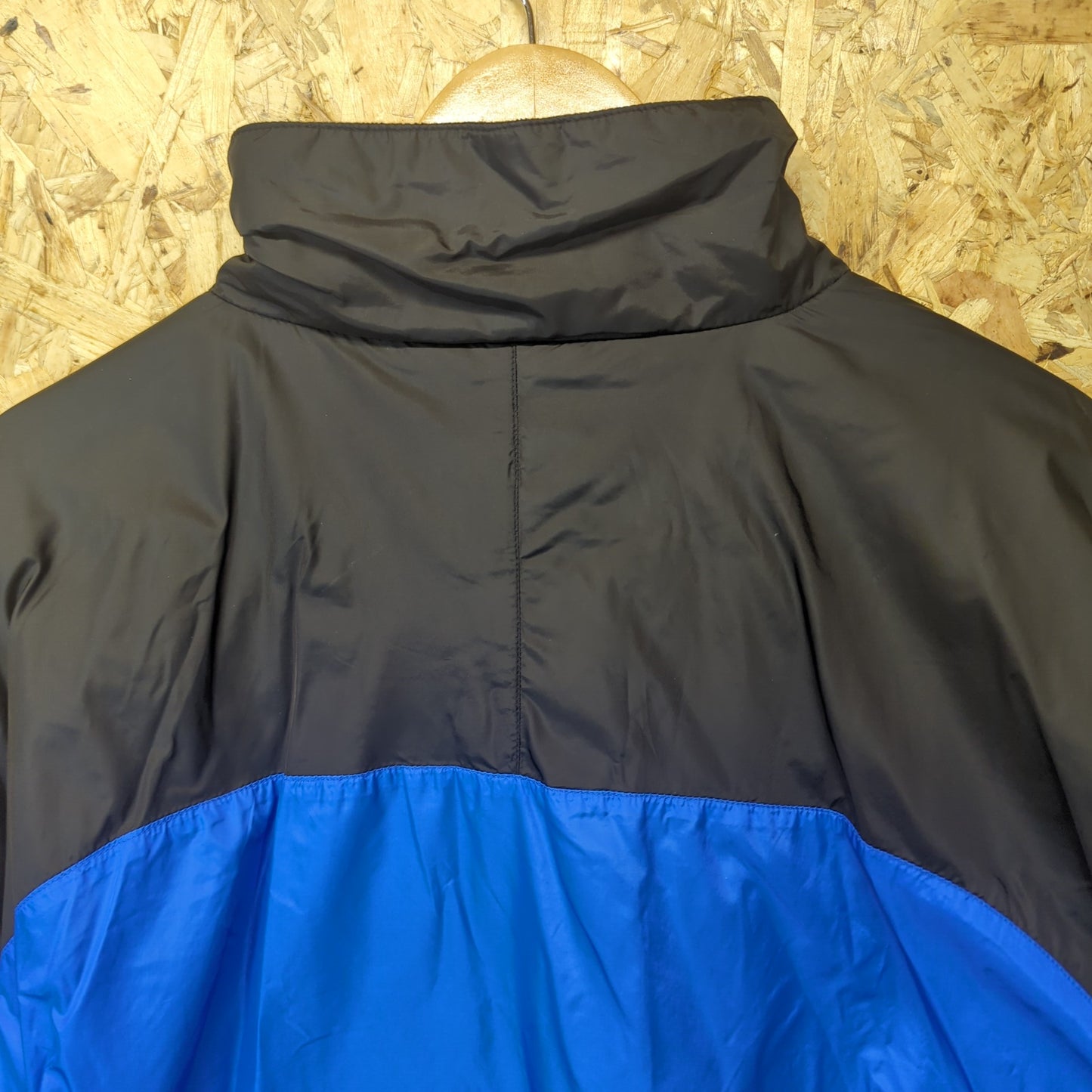 Marmot DriClimate Fleece Lined Windbreaker Jacket Black Blue Full Zip Mens XL