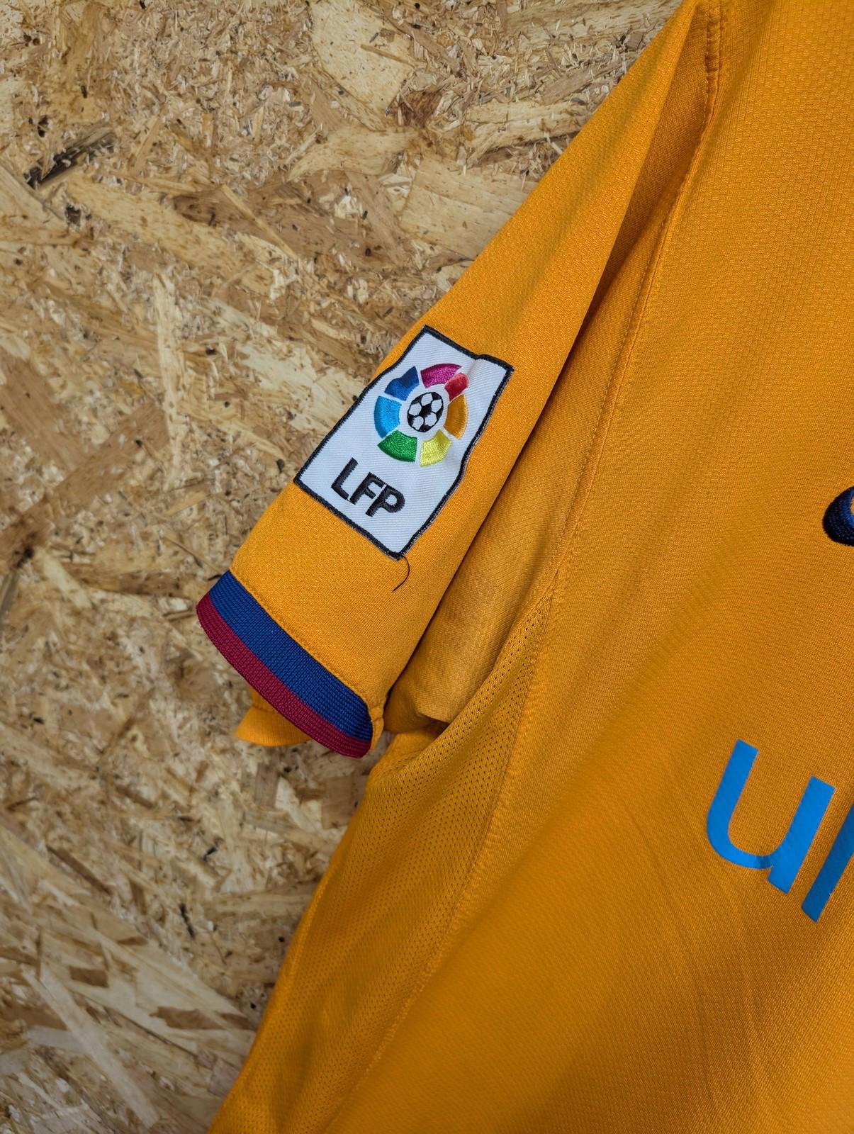 Nike FC Barcelona Away Shirt Large Men LFP Orange 2006 Football 05/06 Messi