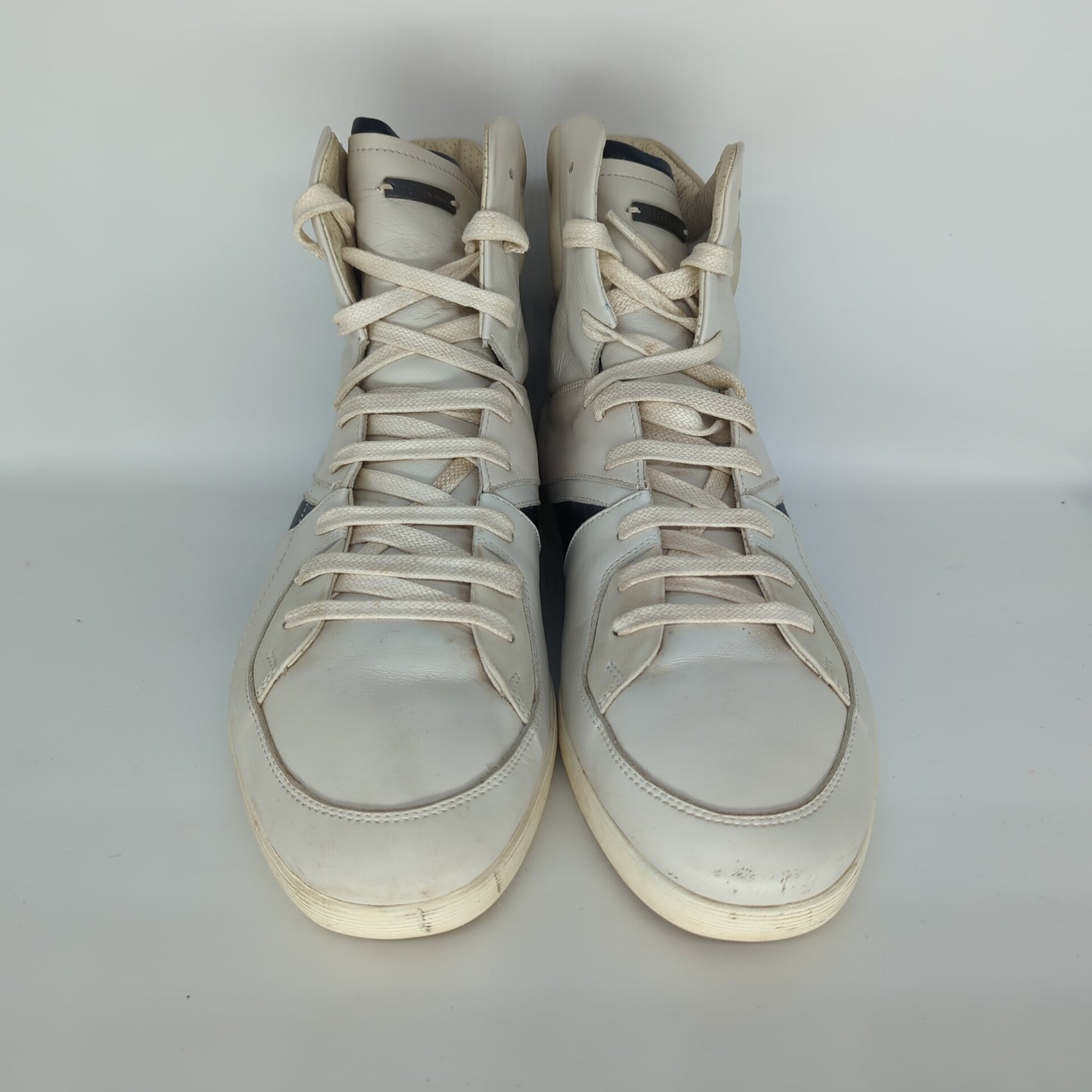 Puma x Alexander McQueen Vintage Hi Top Sneaker White Made in Italy UK 8 Eur 42