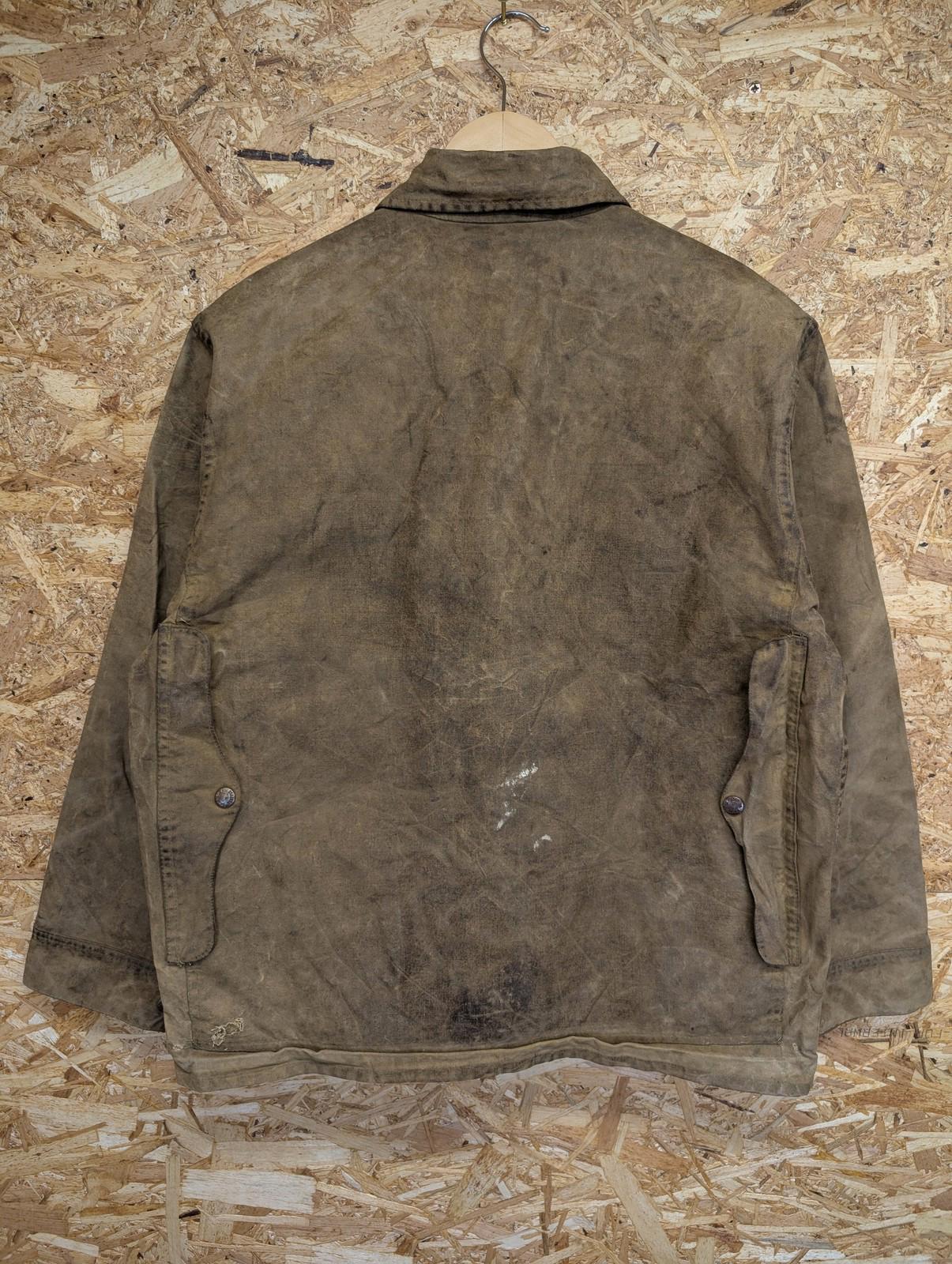 Filson Tin Cruiser Jacket Medium Men Vintage 50s Made USA Waxed Canvas Brown