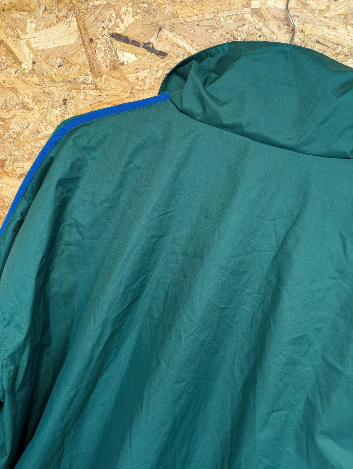 Adidas Originals Track Jacket Mens 3D Trefoil Large Retro Stripe Green Blue Red