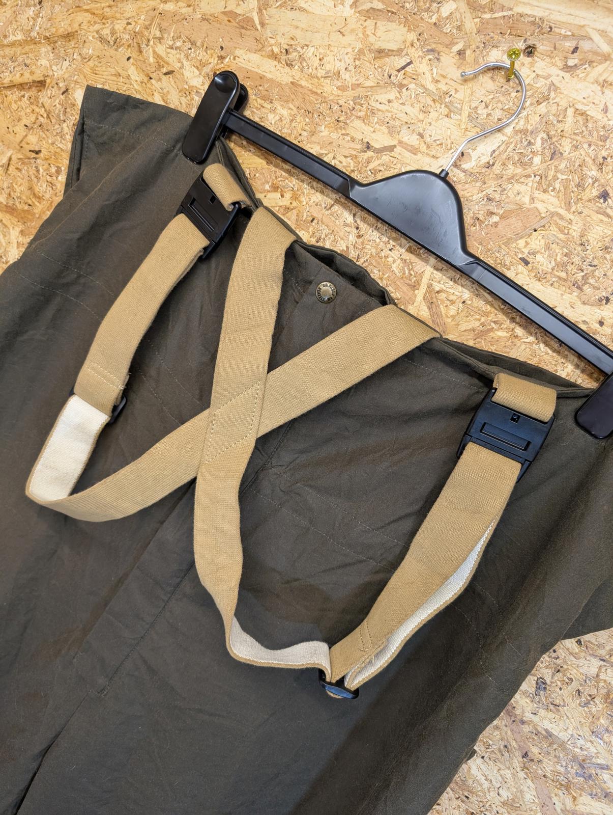 Filson Foul Weather Rain Bibs XL Fishing Waders Oil Finish Style 1432